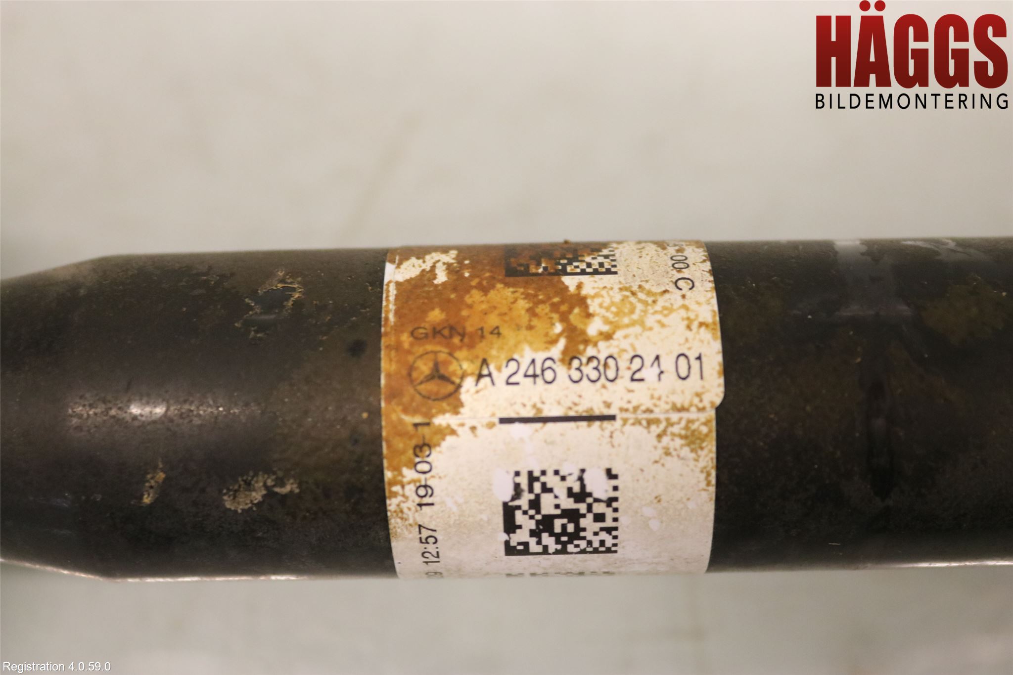 Mercedes-Benz MB A-KLASS (W176) 13-18 Drivaxel Fram Höger