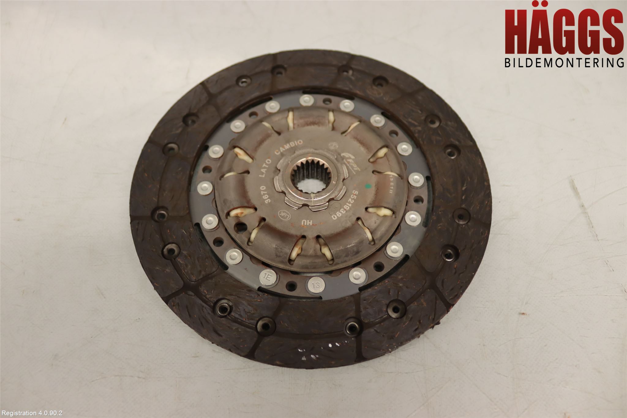 Fiat 500 07- Koppling-Lamell