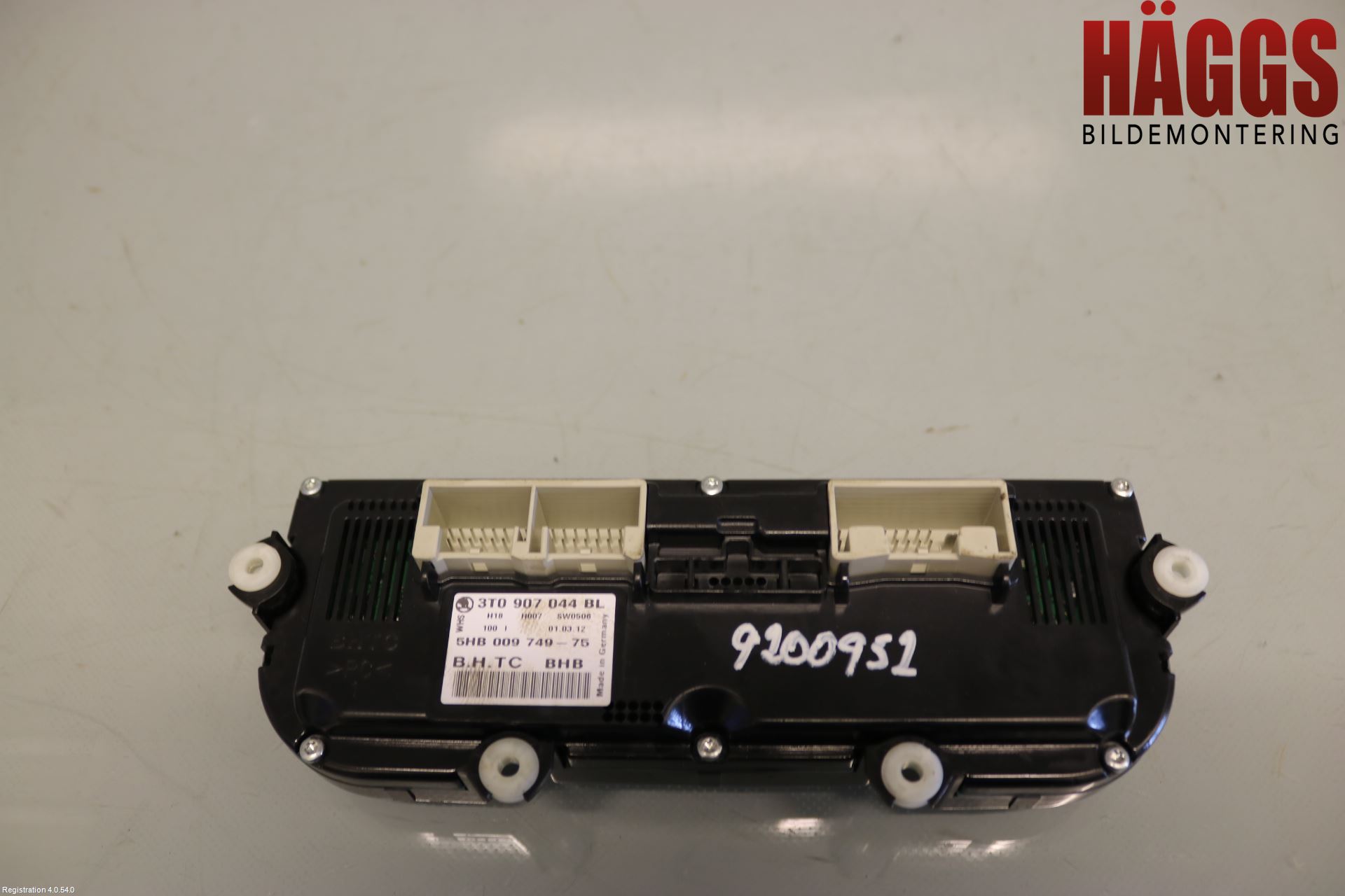 Skoda SUPERB 09-15 Ac Styrenhet Ac Manöveren