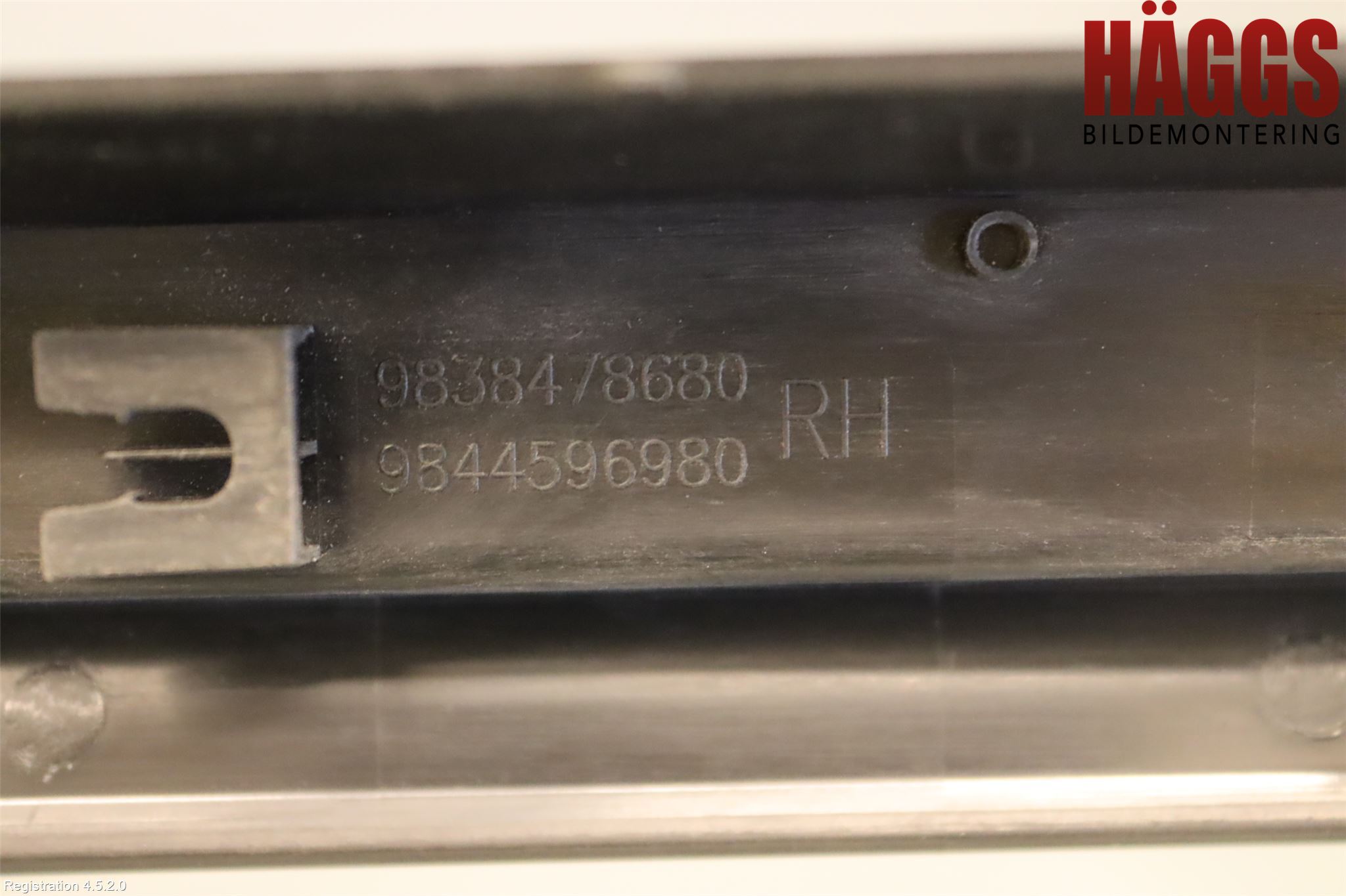 Peugeot 408 22- List Bak-Baklucka