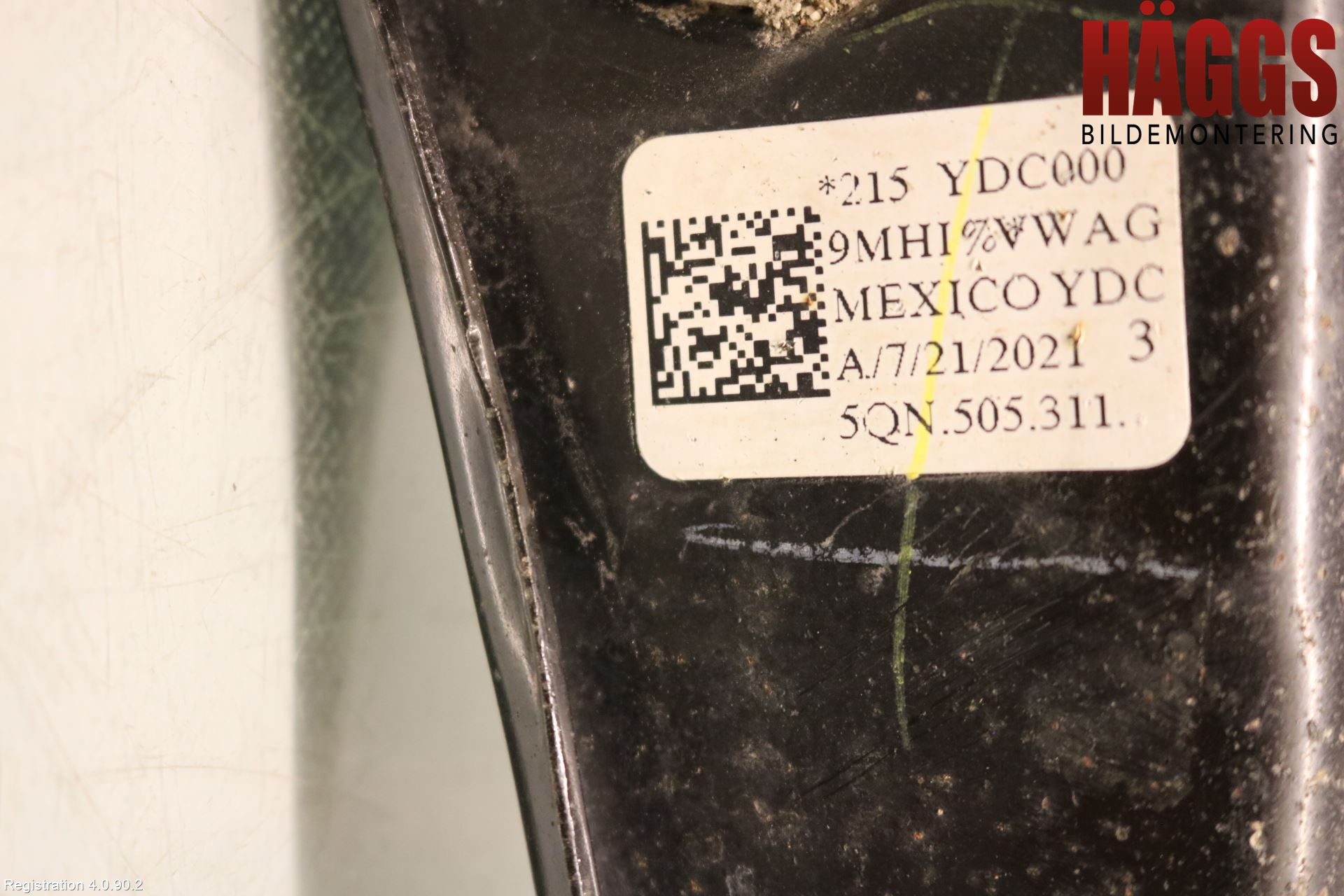 Volkswagen VW TIGUAN 16-24 Bärarm Bak Höger