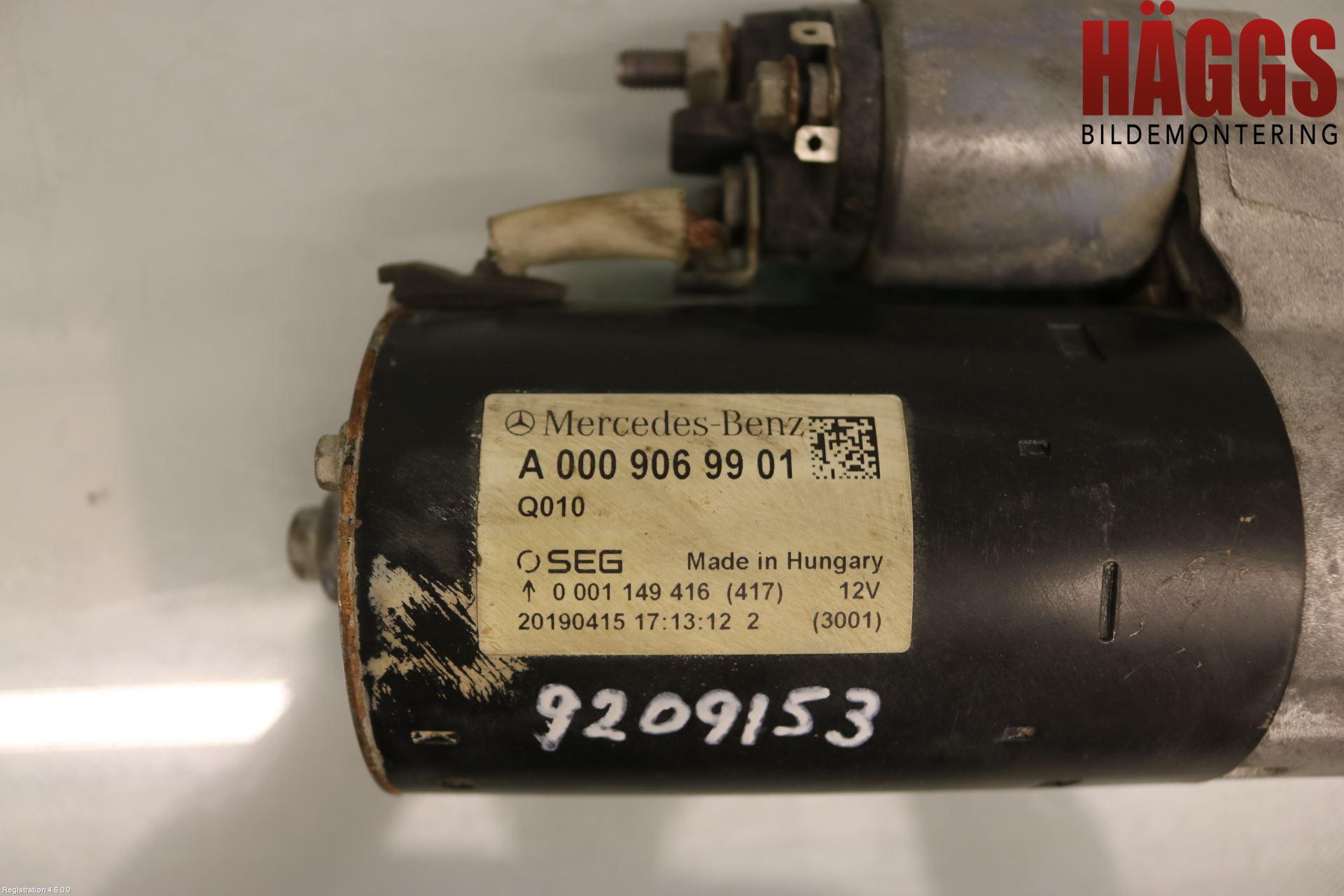 Mercedes-Benz MB SPRINTER (W907/W910) 19- Startmotor Diesel