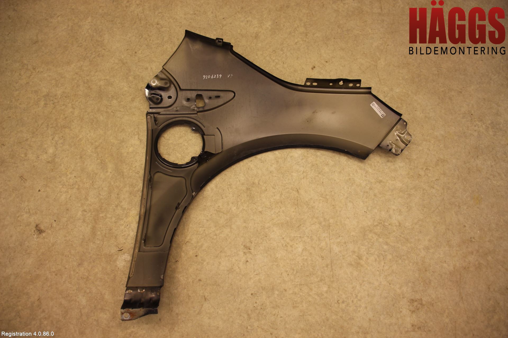 Opel AMPERA 12-16 Skärm Fram Vänster