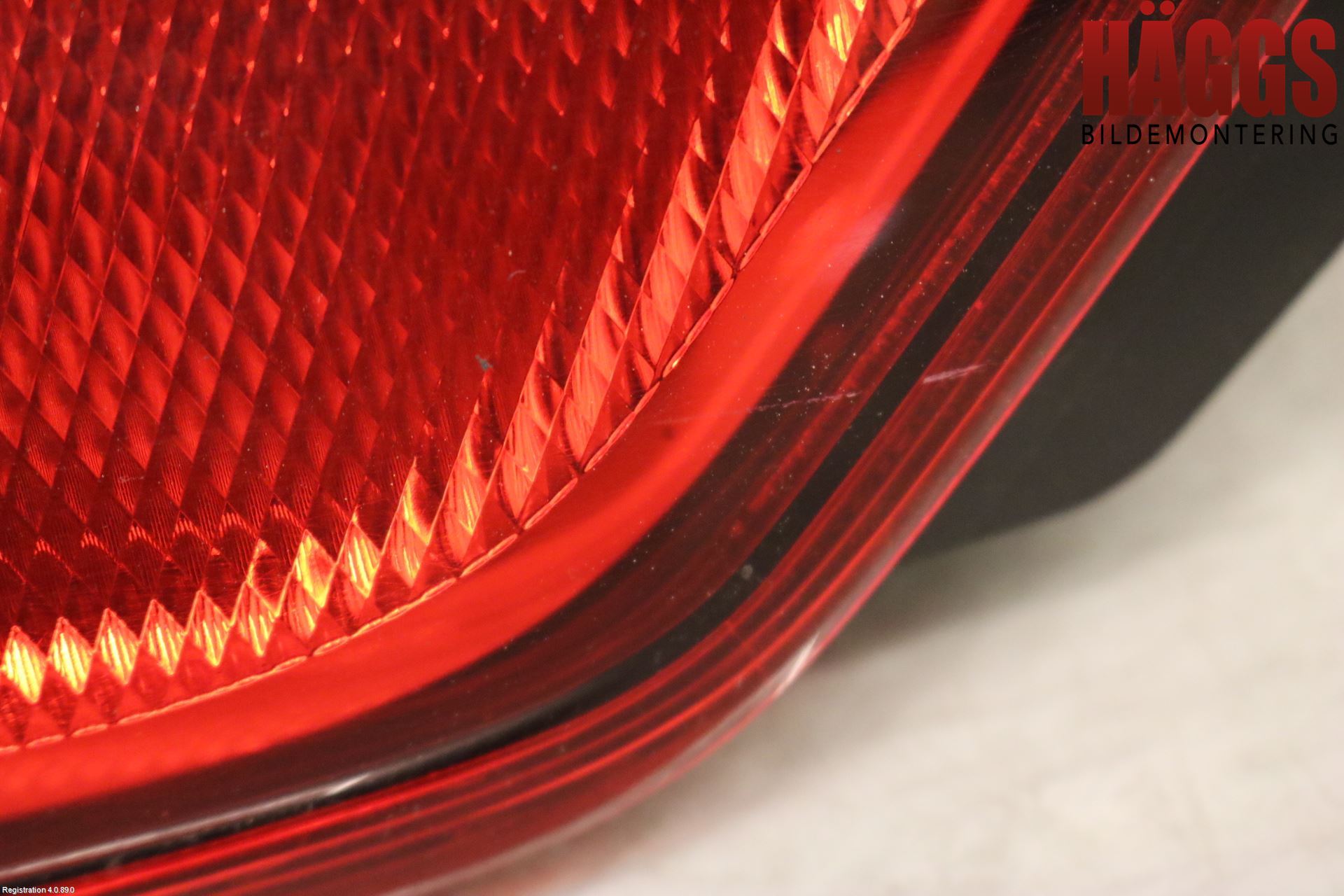 Nissan QASHQAI 14-17 Bakljus Lucka Vä