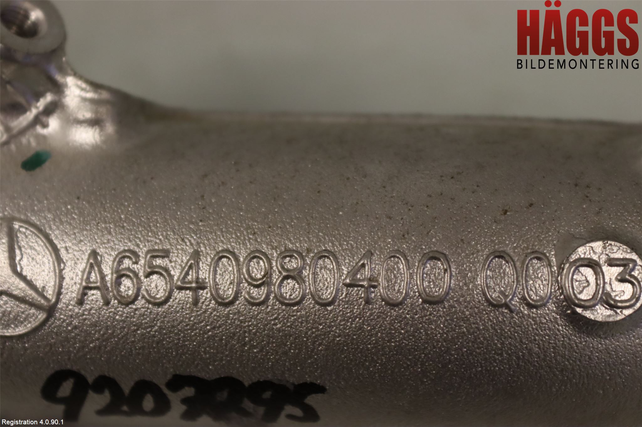 Mercedes-Benz MB E-KLASS (W213) 16-23 Laddluft-Intercoolerrör