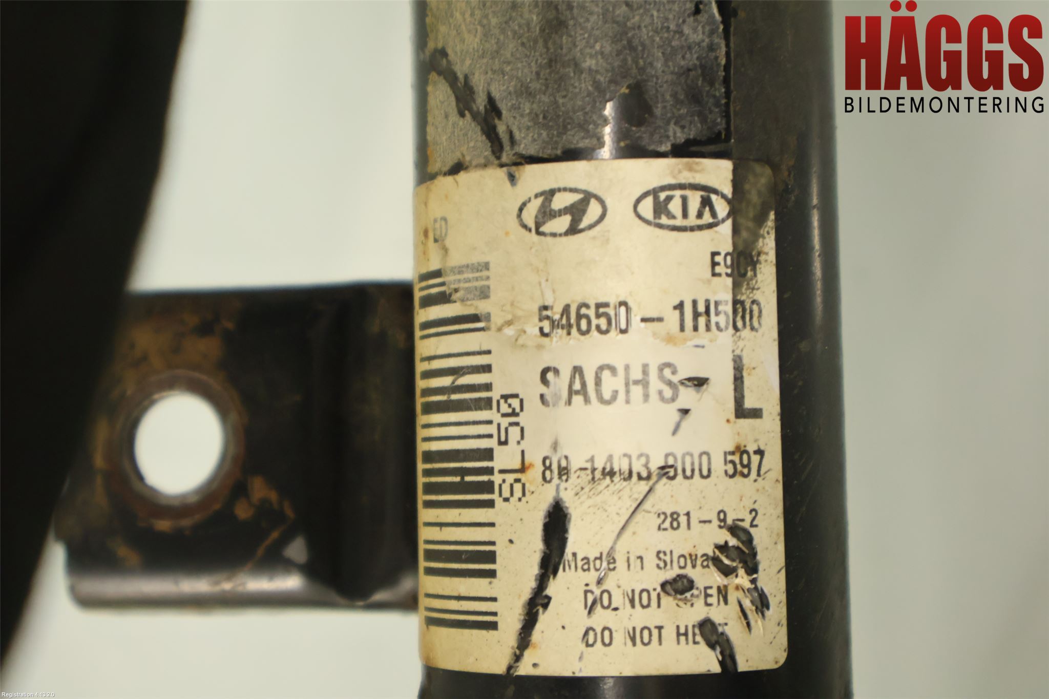 Kia CEED 06-12 Fjäderben Fram Vänster