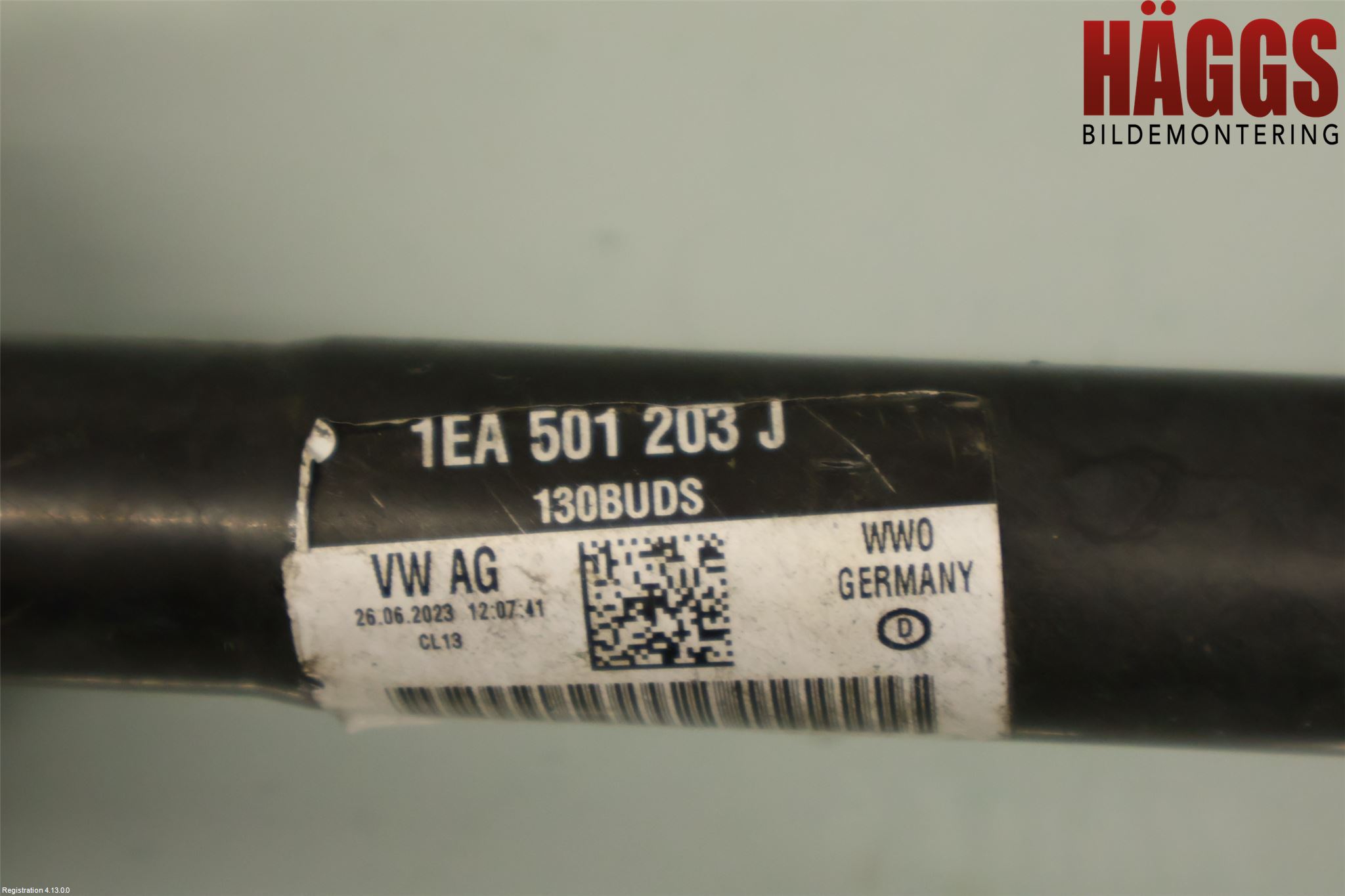 Volkswagen VW ID.4 21- Drivaxel Bak Vänster