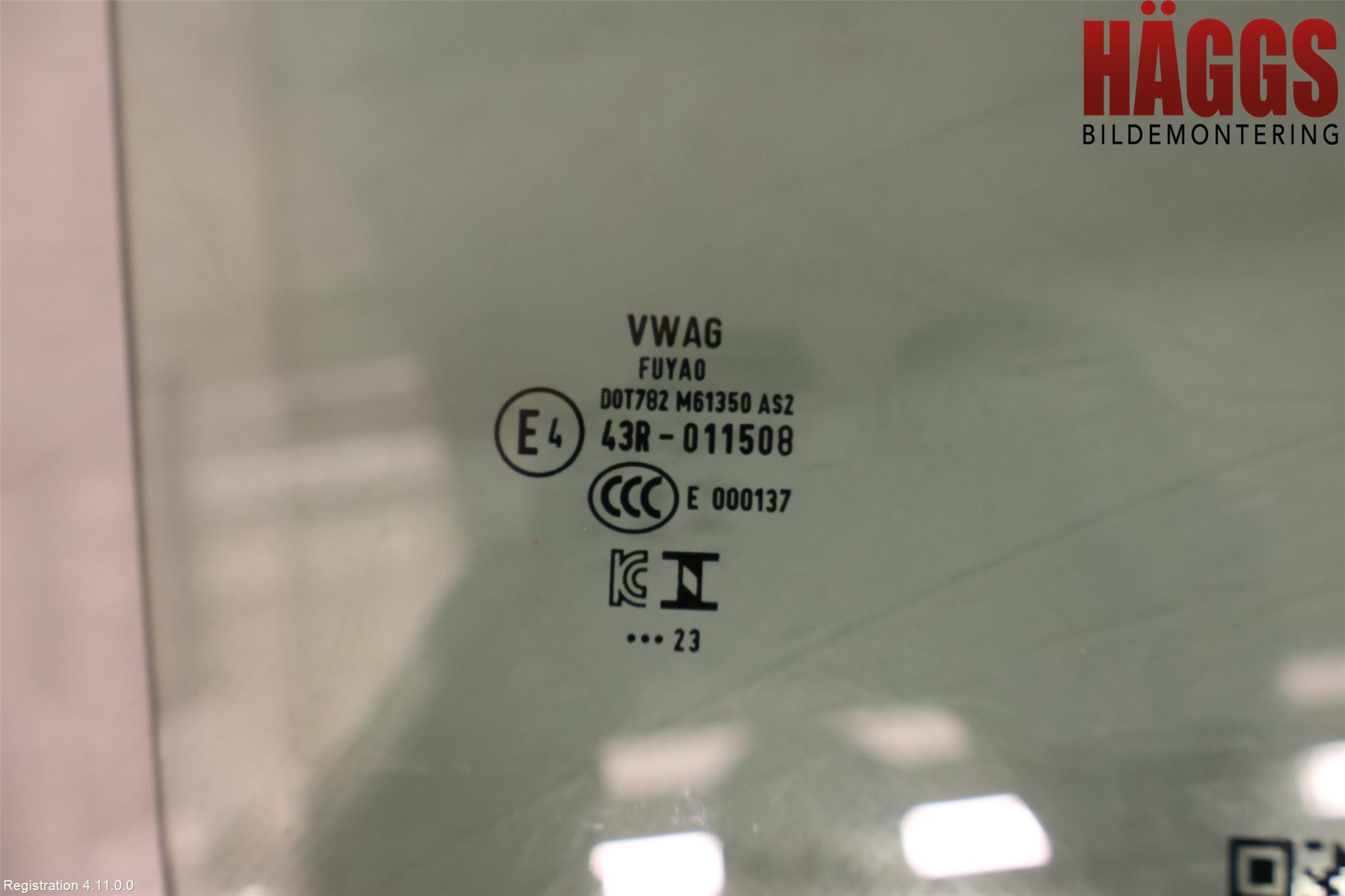 Audi Q4 E-TRON FZ 22- Dörruta Bak Höger