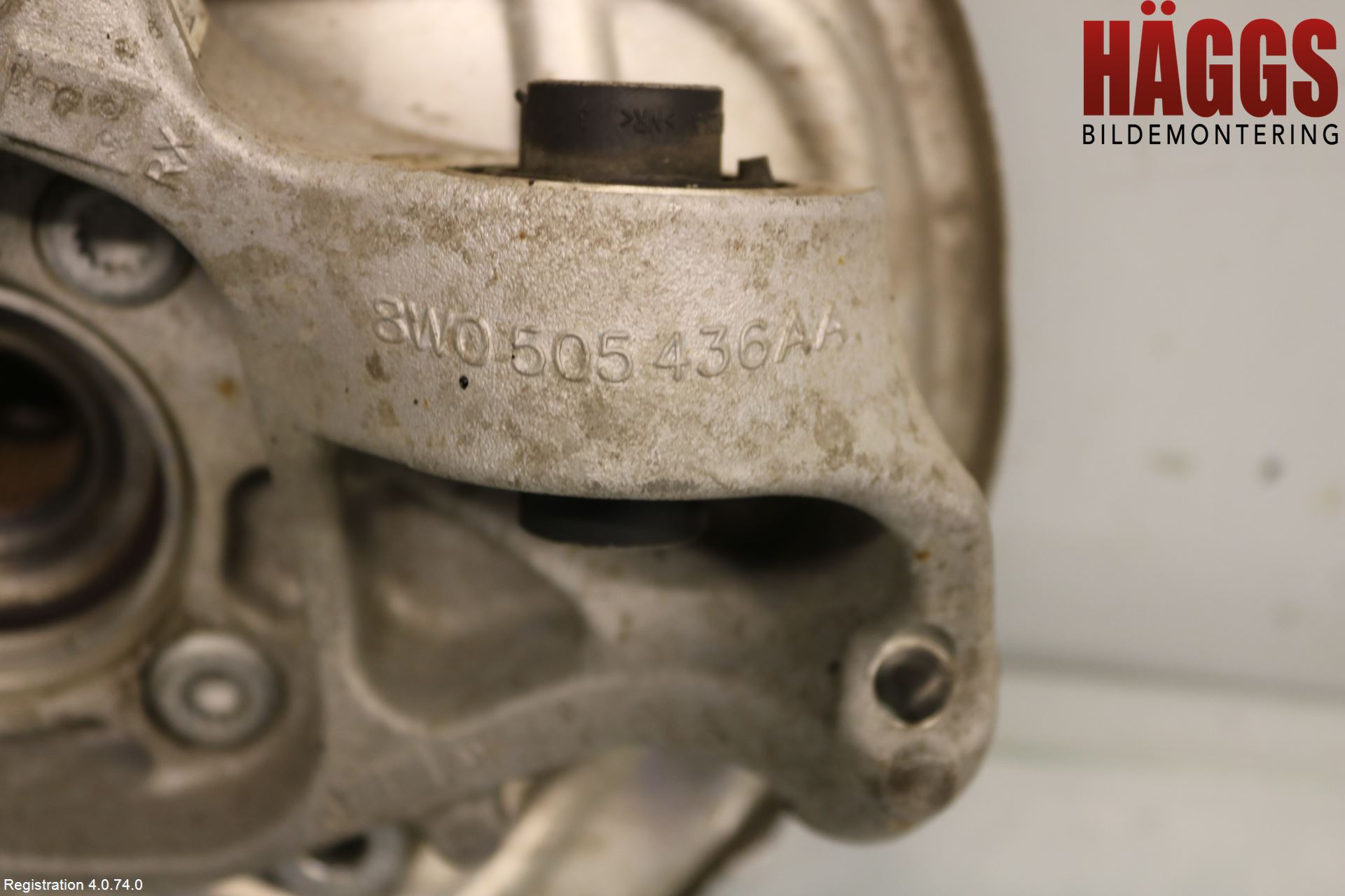 Audi A4/S4 B9 16-19 Hjullagerhus-Spindel Hö B