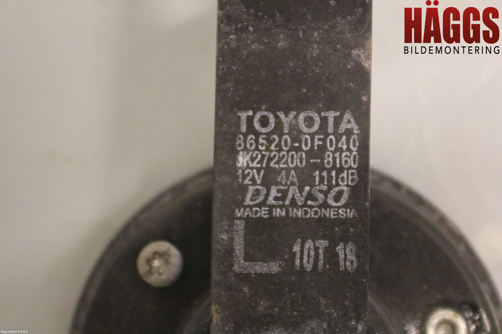 Toyota VERSO 09-18 Signalhorn