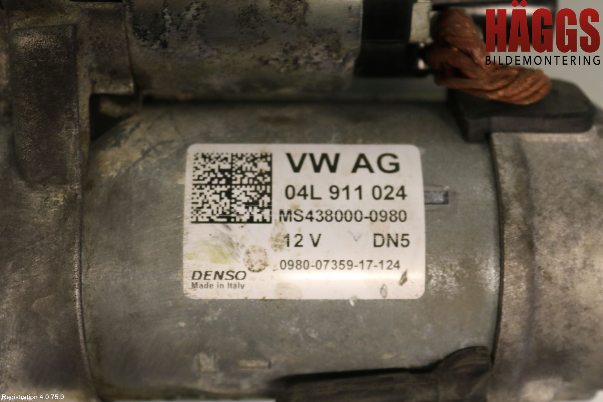 Audi A6/S6 4G 11-18 Startmotor Diesel