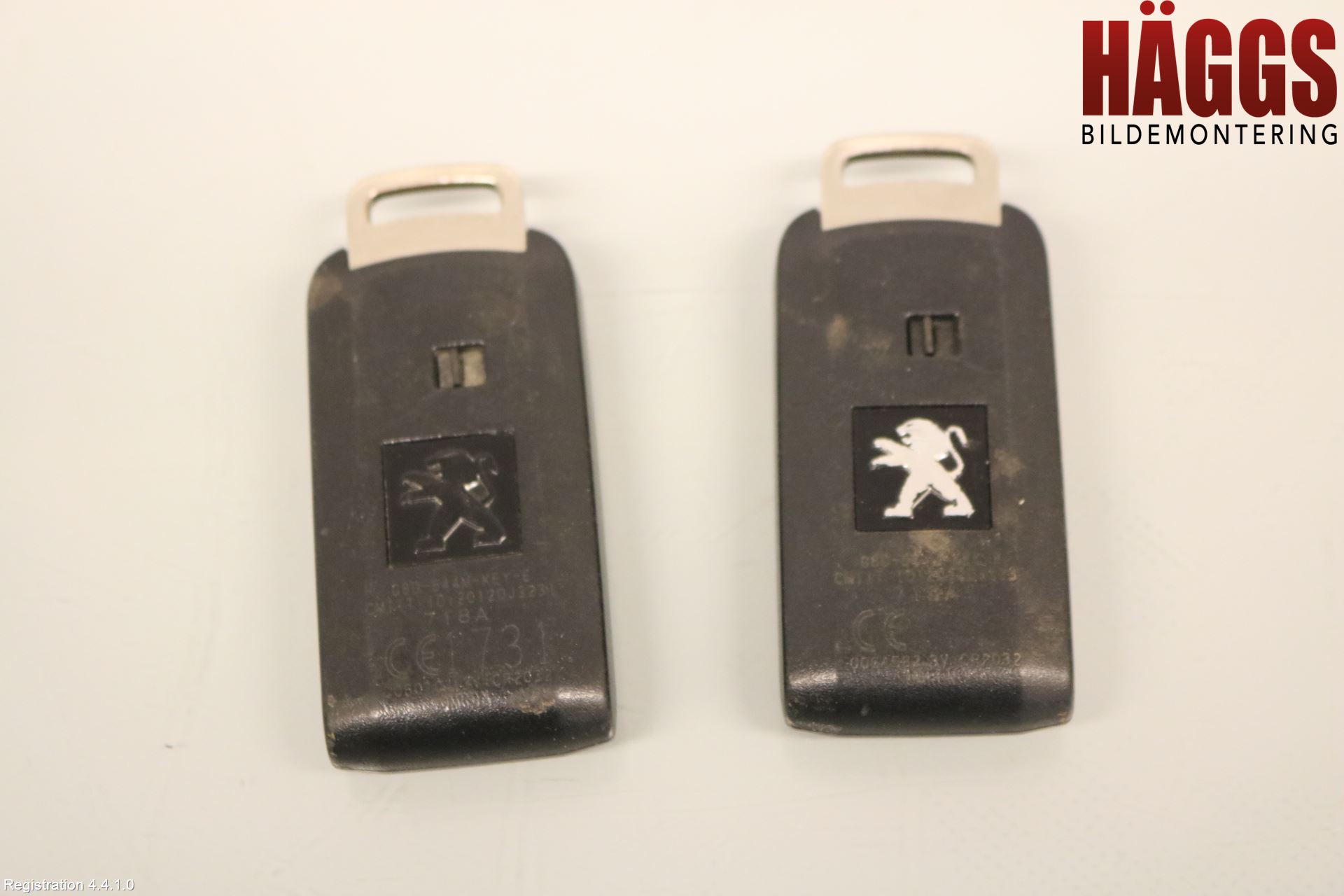 Peugeot 4008 Nyckel-Nycklar