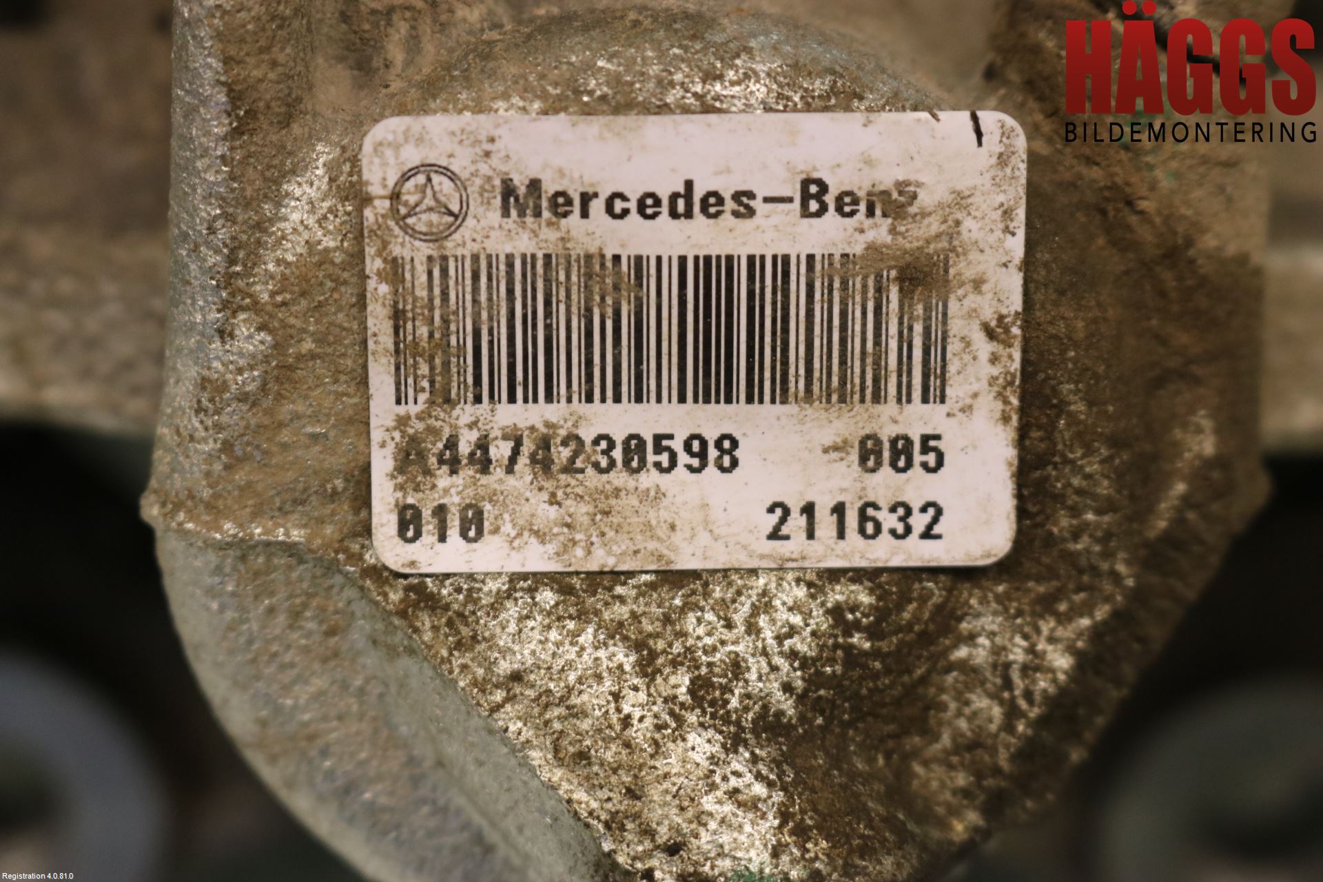 Mercedes-Benz MB VITO/V-KLASS (W640,W447,W448) 14- Bromsok Bak Vänster