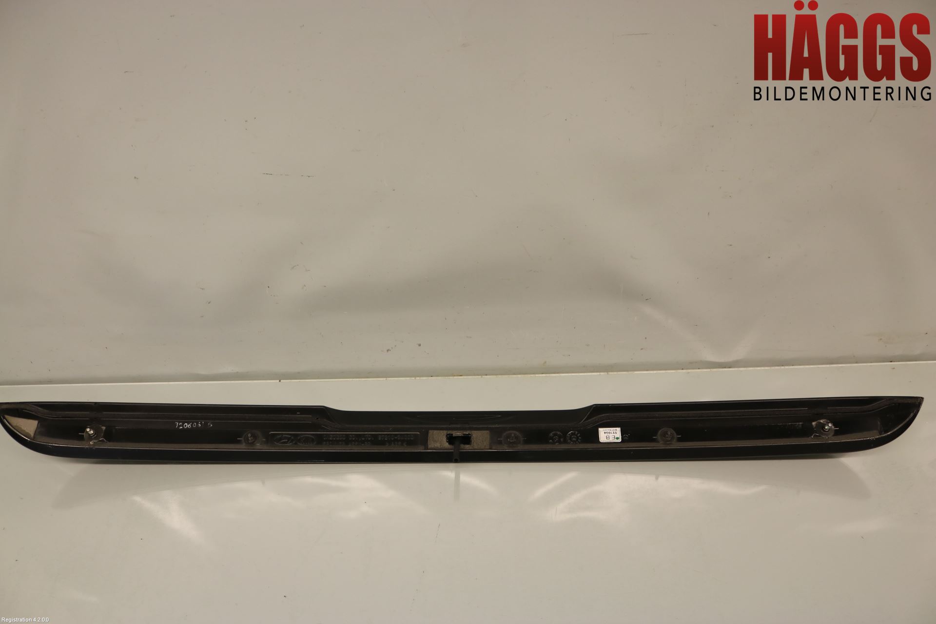 Kia SPORTAGE (SL) 11-15 Spoiler Baklucka