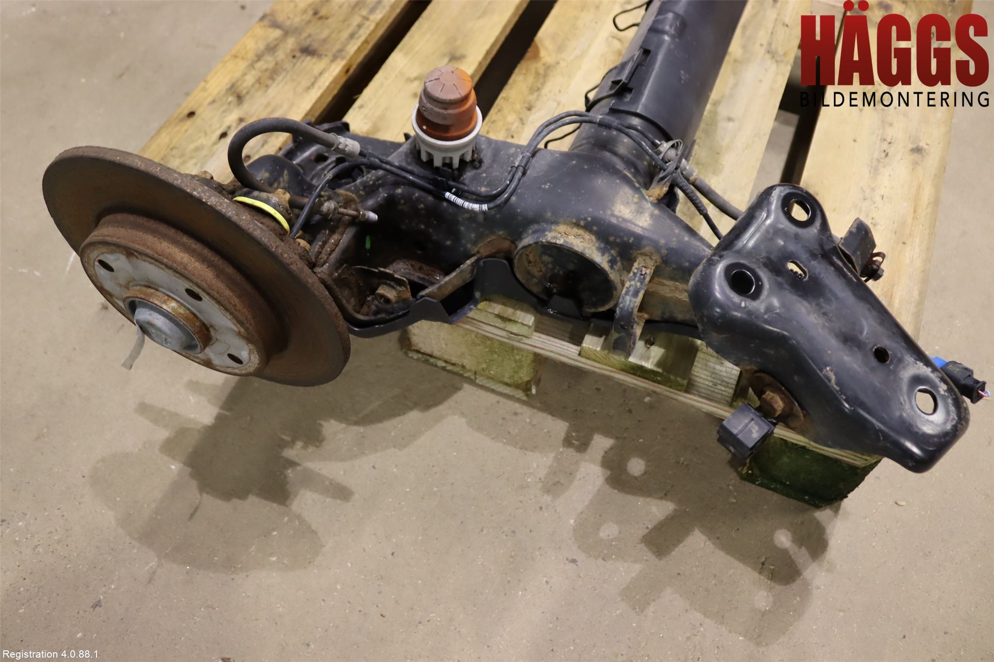 Peugeot 2008 13-20 Bakaxelbalk