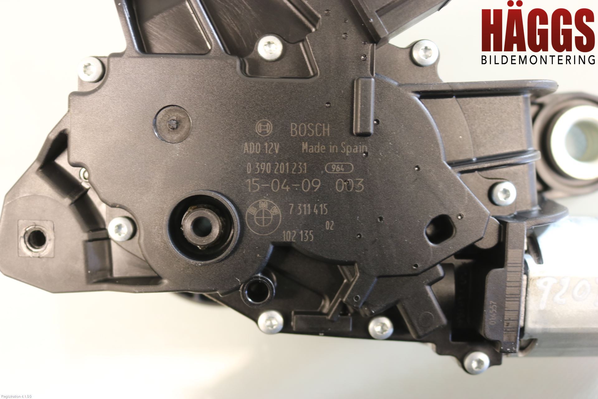 BMW 5 F10/F11/F18 09-17 Torkarmotor Baklucka