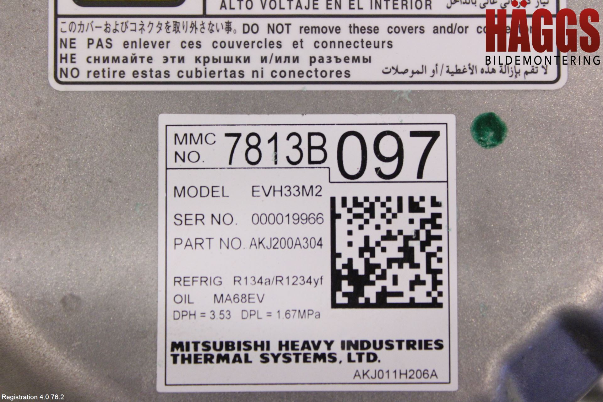 Mitsubishi OUTLANDER 13-21 Ac Kompressor