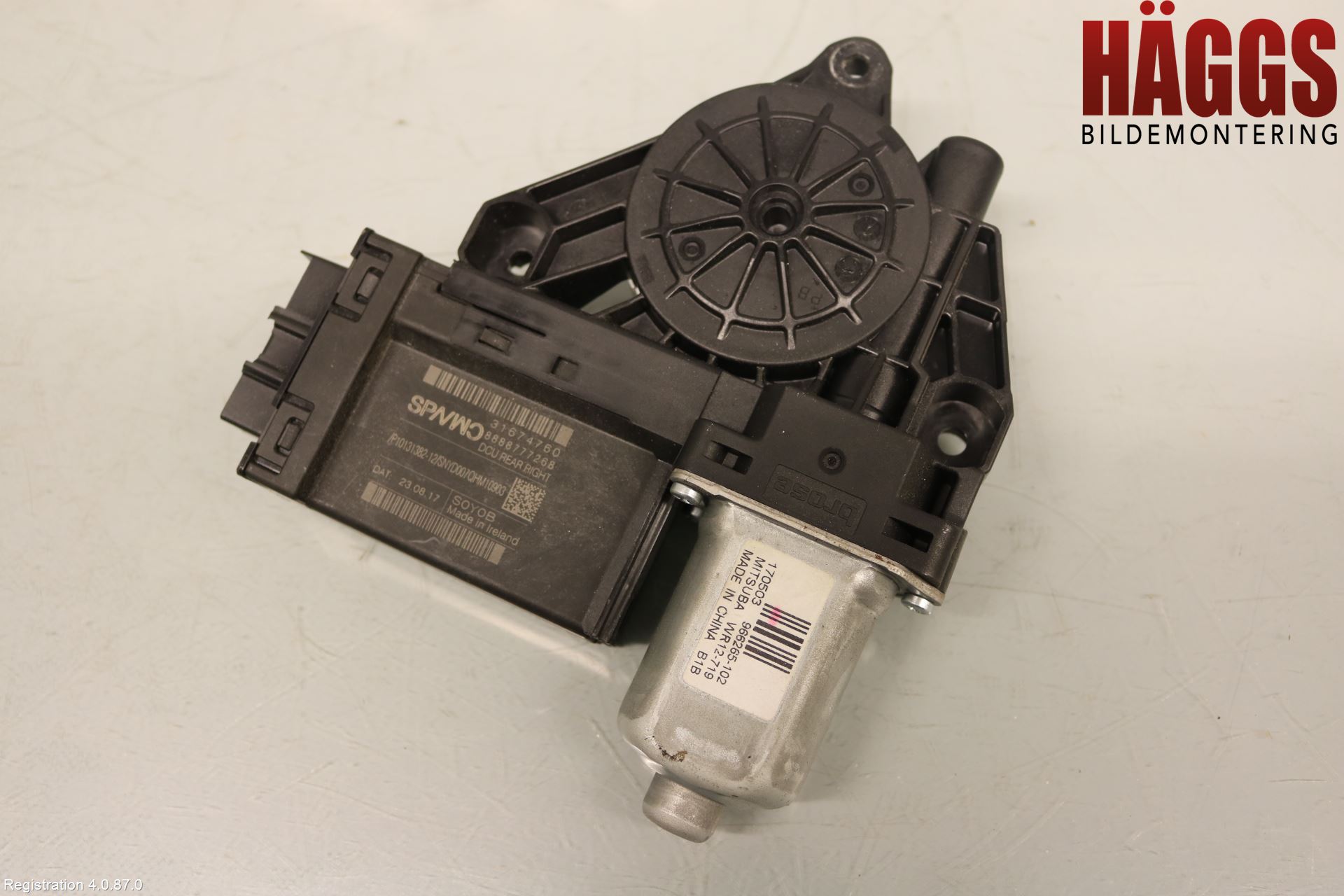 Volvo V90 17->> Fönsterhissmotor