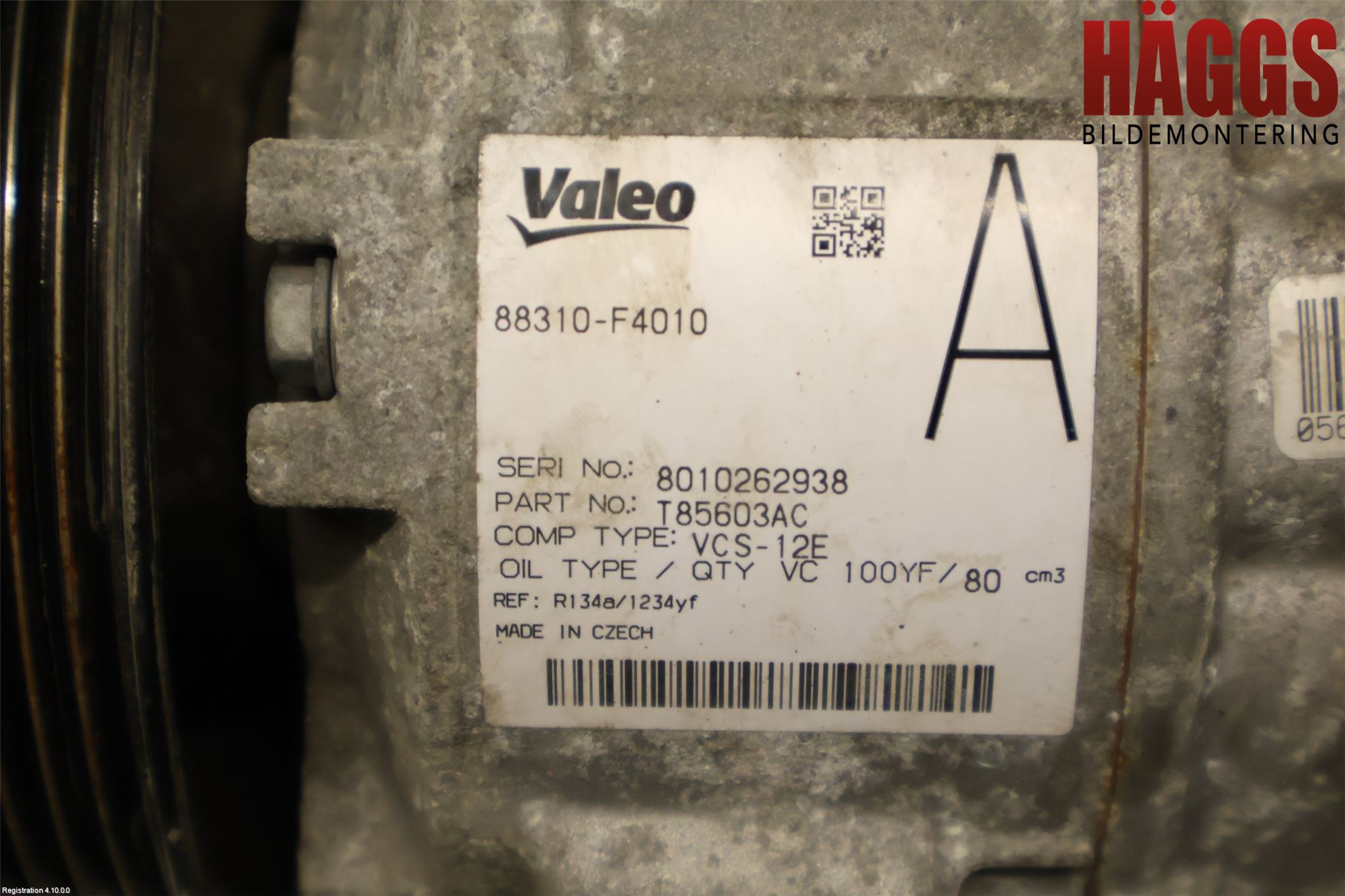 Toyota C-HR 16-23 Ac Kompressor