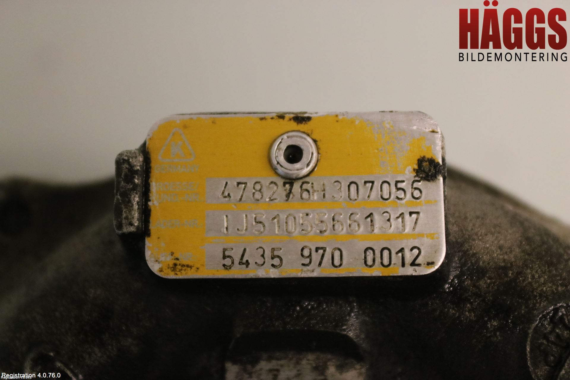 Nissan KUBISTAR Turboaggregat