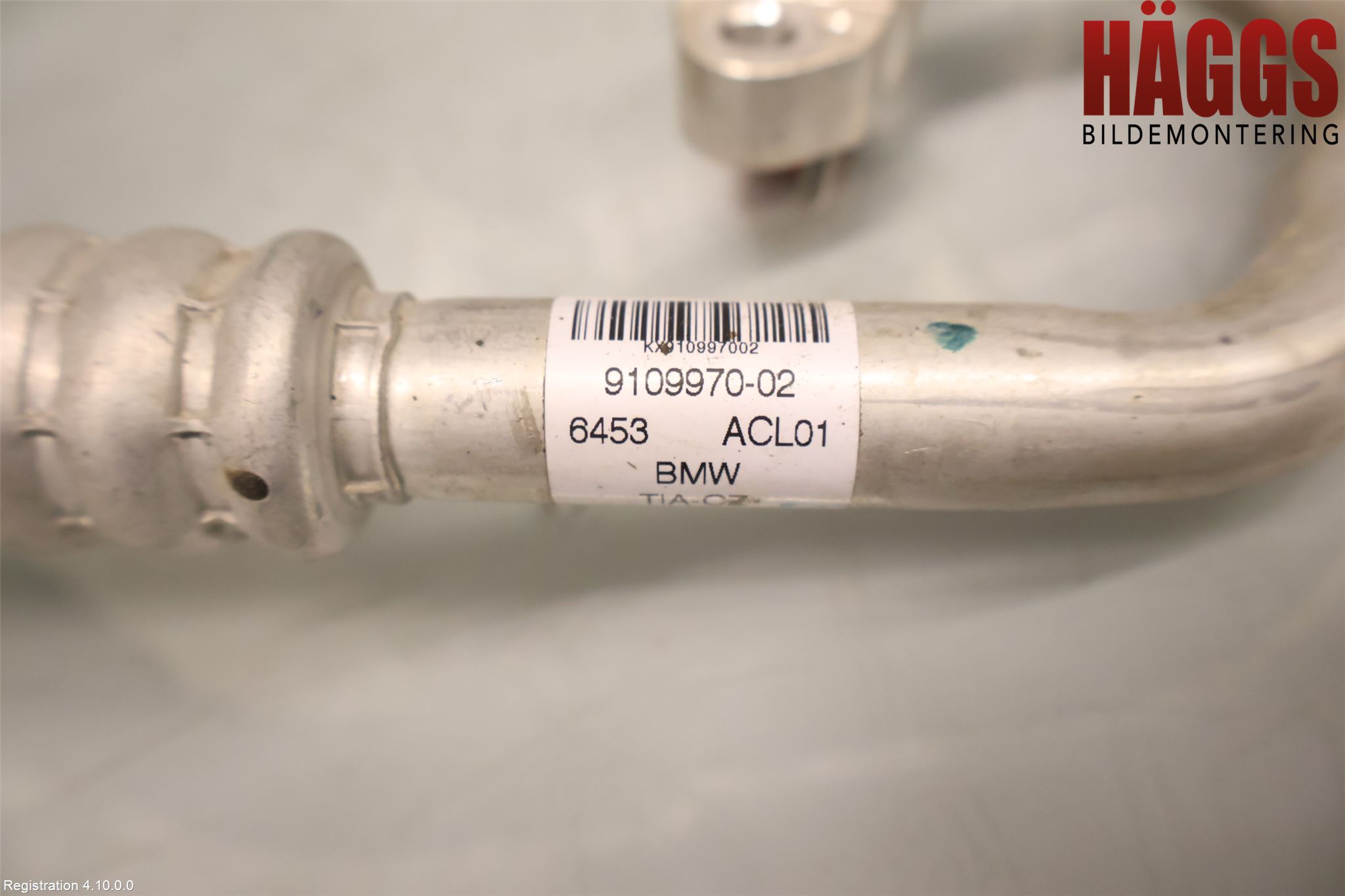 BMW 5 G30/G31/F90 17-23 Ac Slang-Rör
