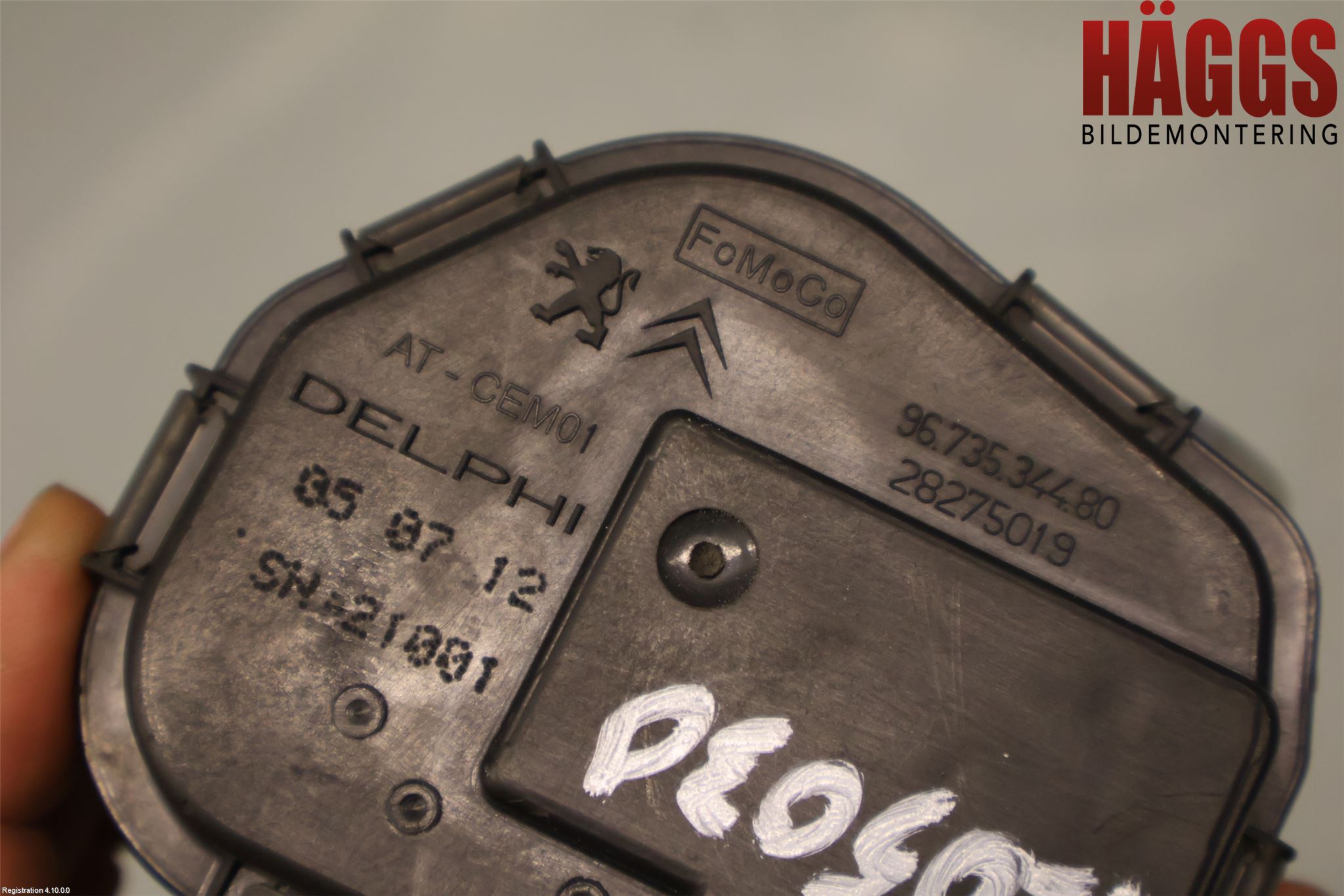 Volvo V60 11-13 Injspjällhus