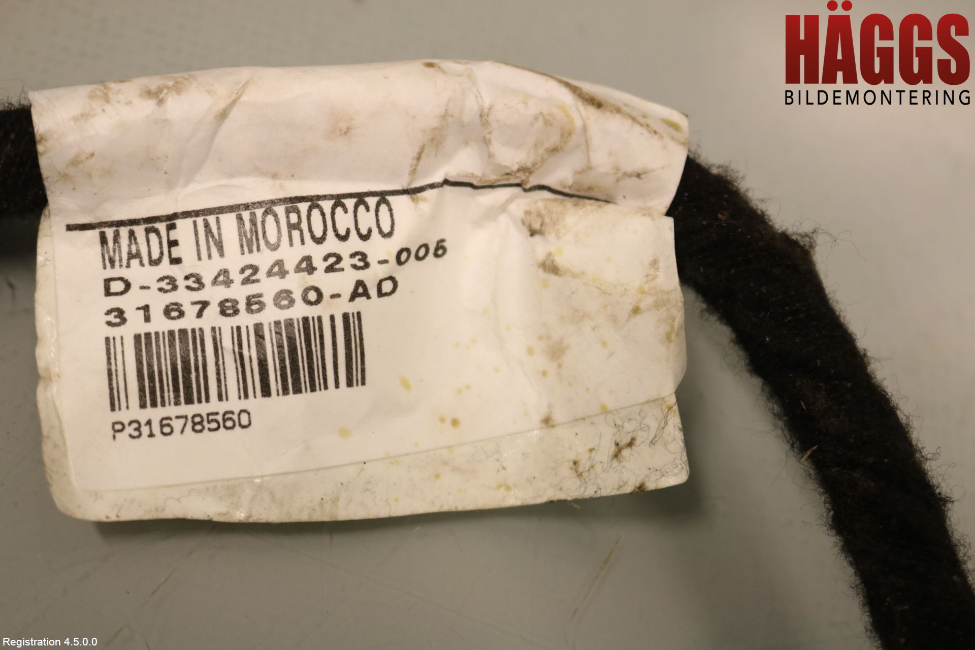 Volvo V90 17->> Kabelhärva