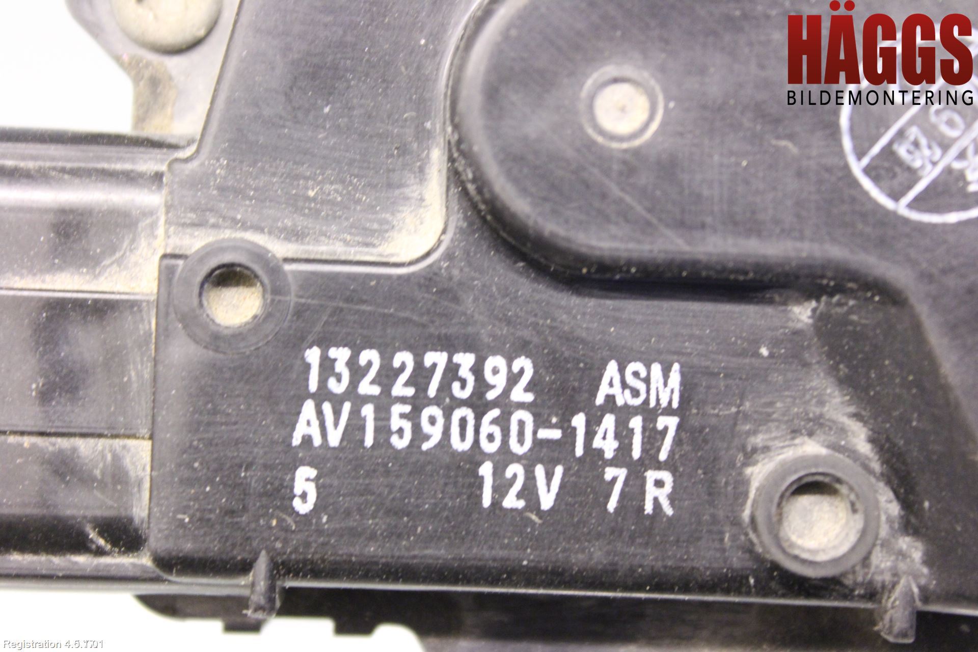 Opel INSIGNIA 09-16 Torkarmotor Vindruta