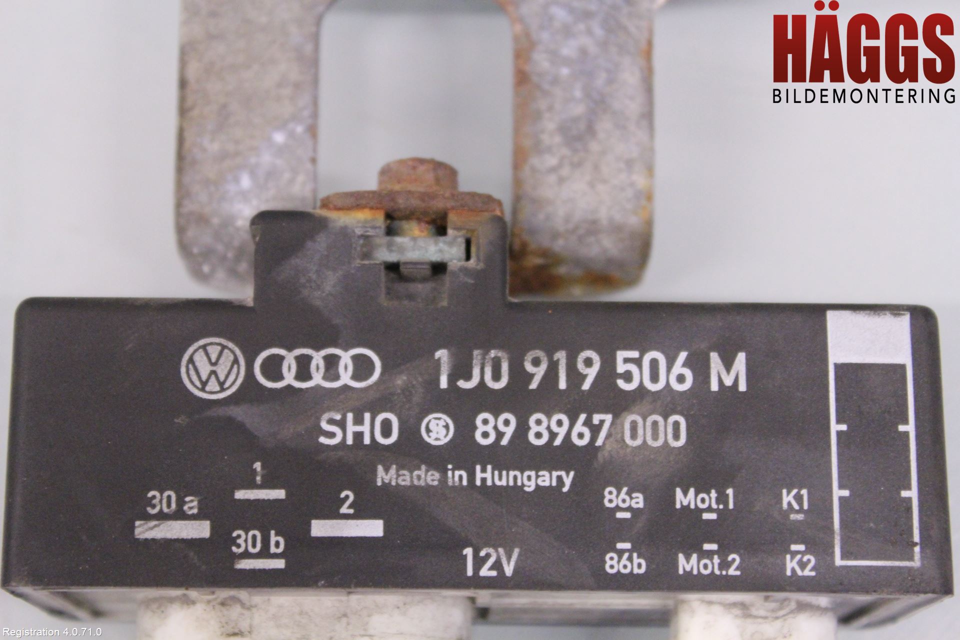 Volkswagen VW POLO 10-17 Relä Kylfläkt
