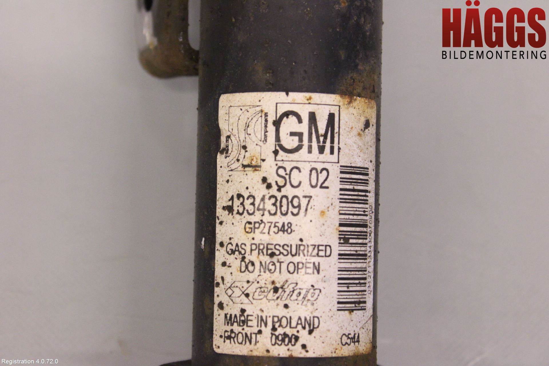 Opel CORSA D 07-14 Fjäderben Fram Vänster