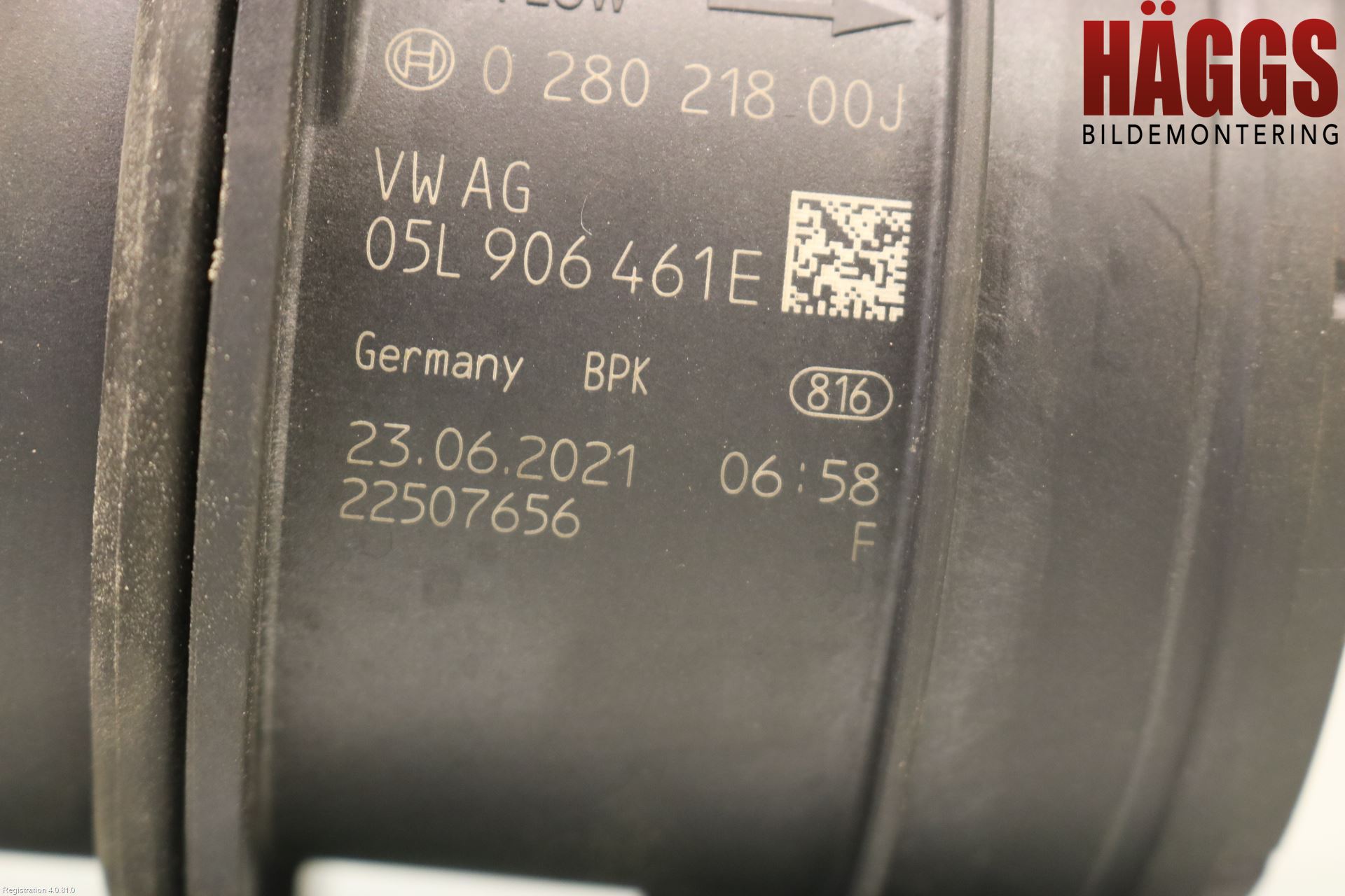 Volkswagen VW PASSAT 20-24 Injluftmassamätare