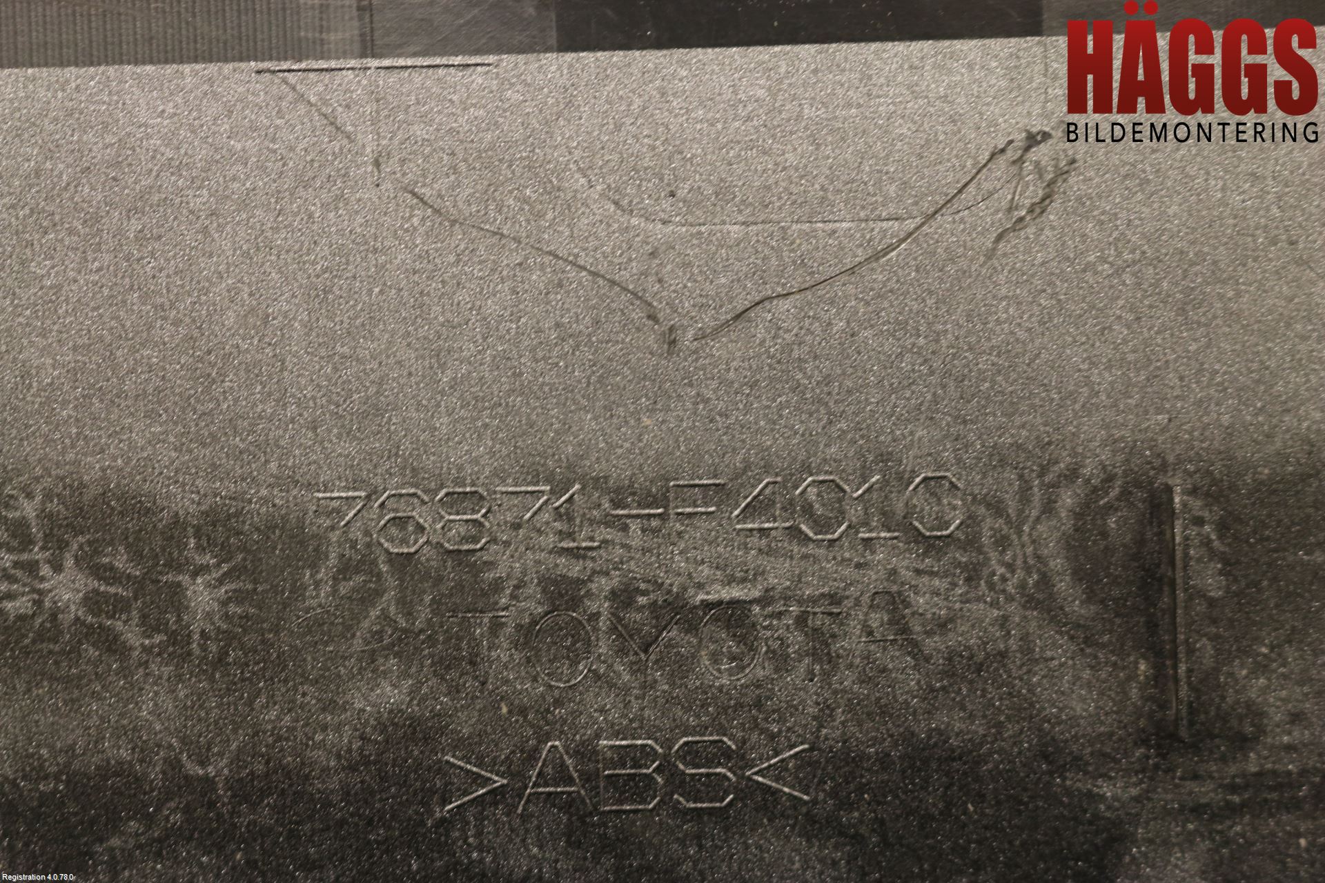 Toyota C-HR 16-23 Spoiler Baklucka