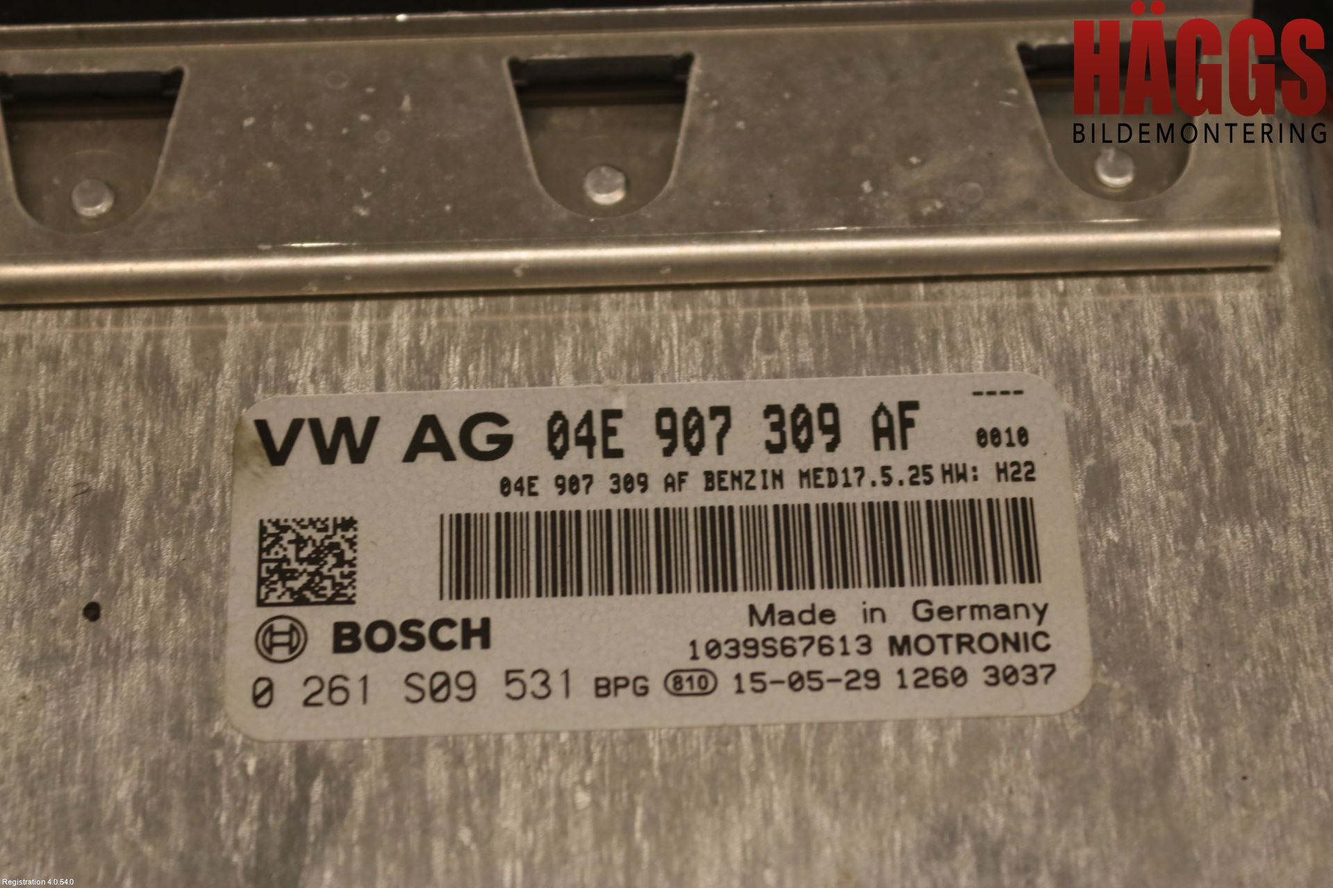 Skoda RAPID Styrenhet Insprut Bensin