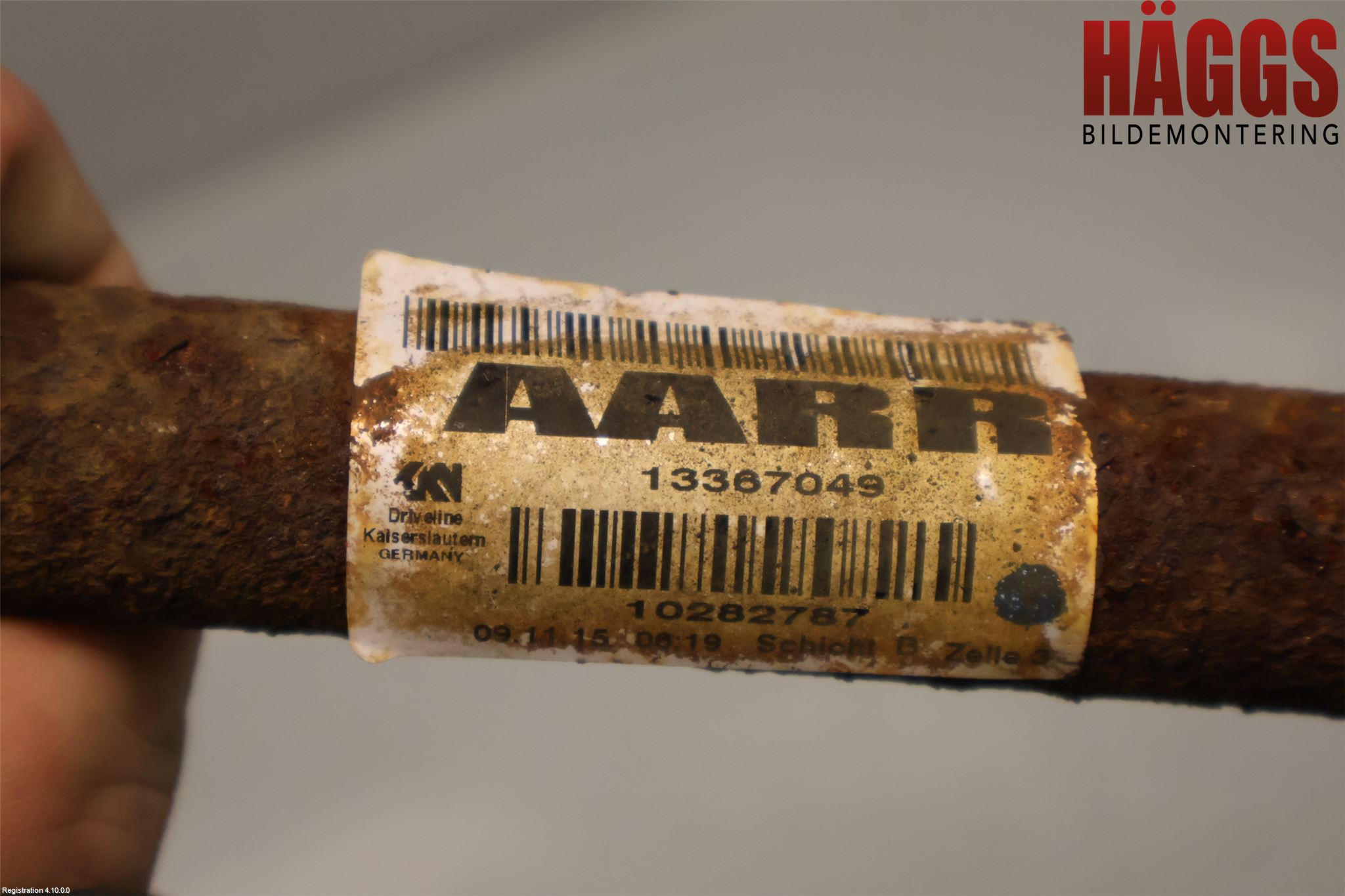 Opel ASTRA K 16-22 Drivaxel Fram Vänster