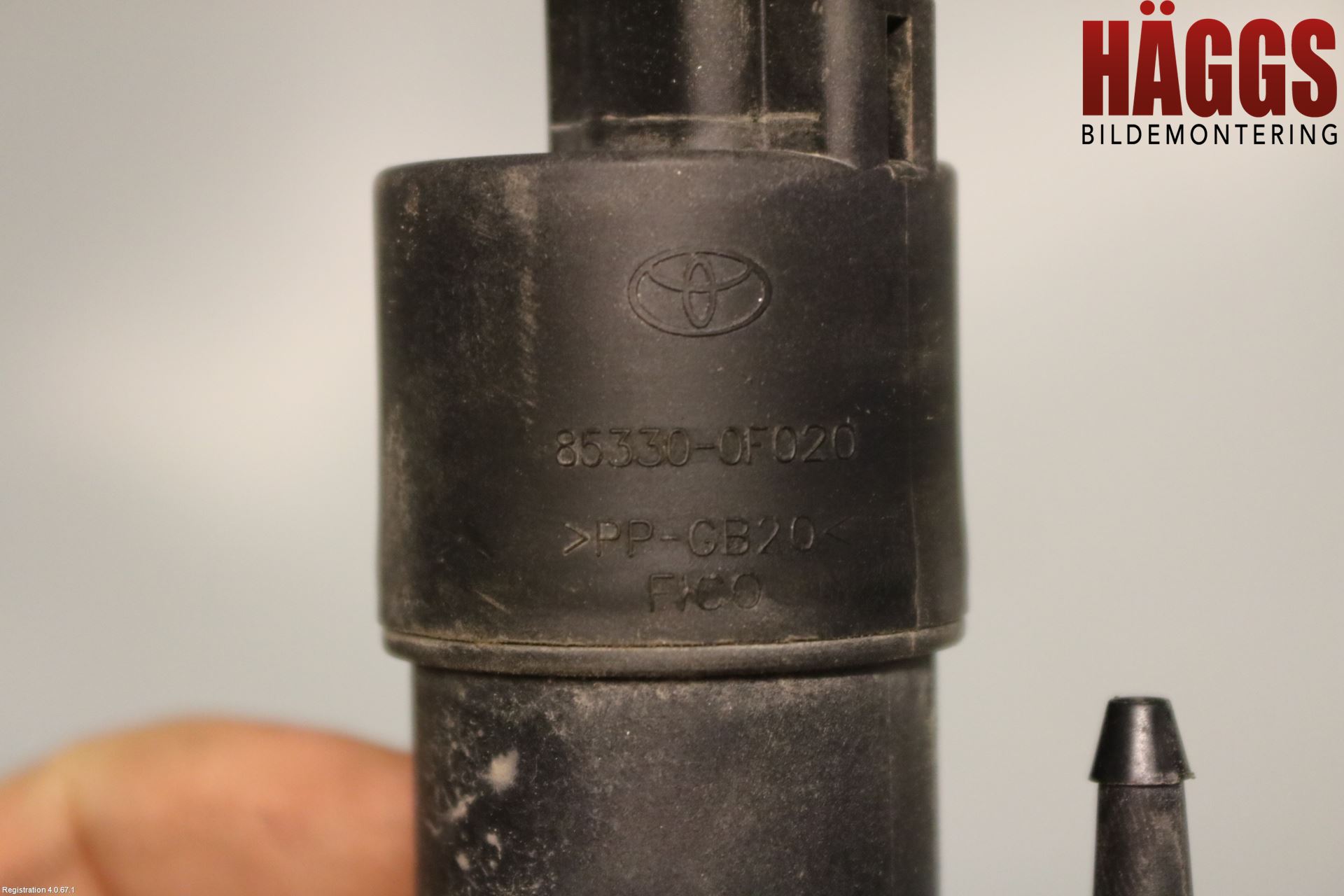 Toyota YARIS XP130 15-20 Spolarpump Baklucka
