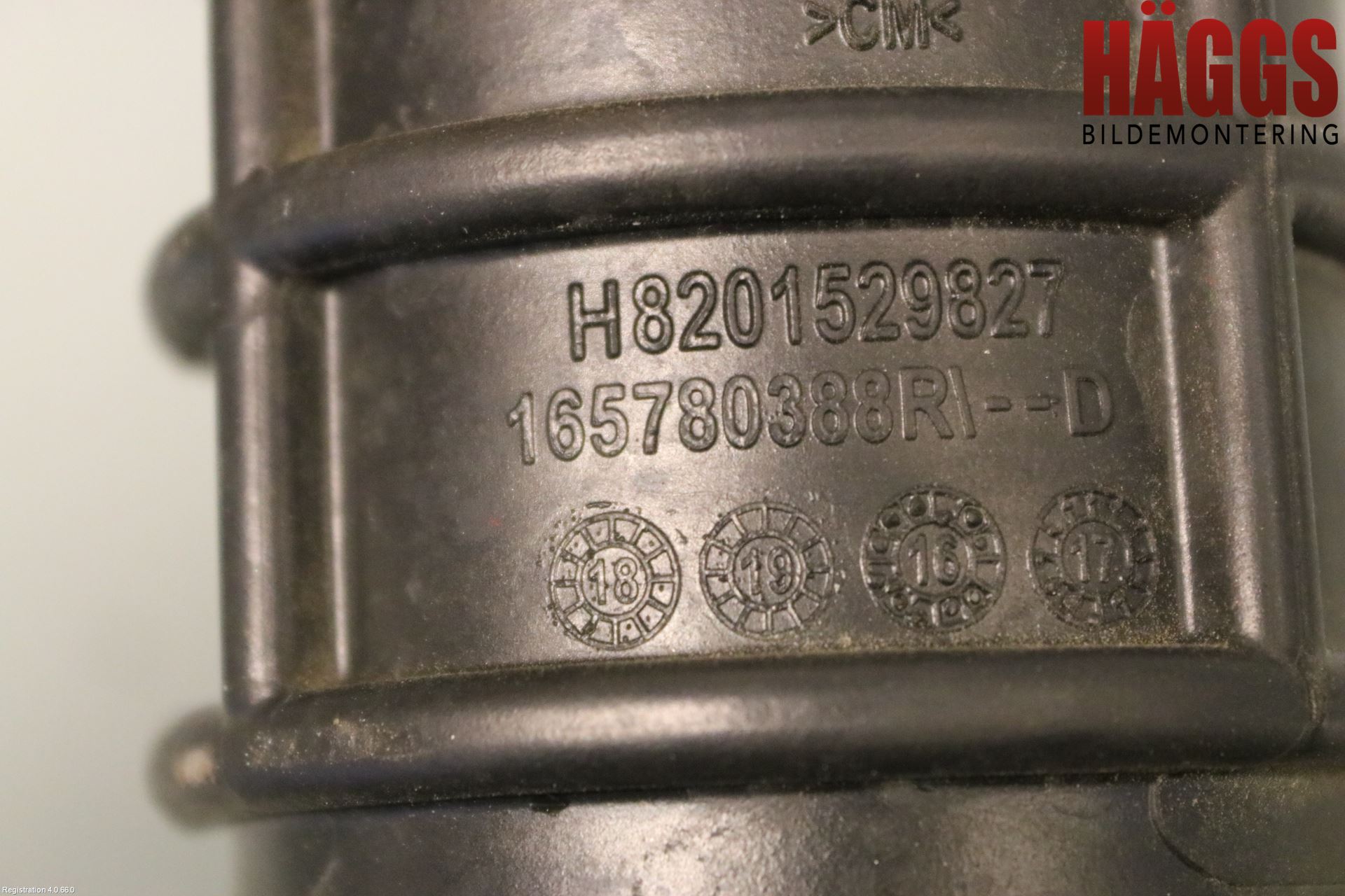 Dacia DOKKER 13- Injgummibälg-Slang