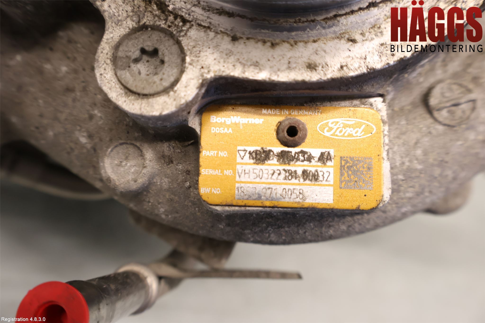 Ford RANGER EU 12-23 Turboaggregat