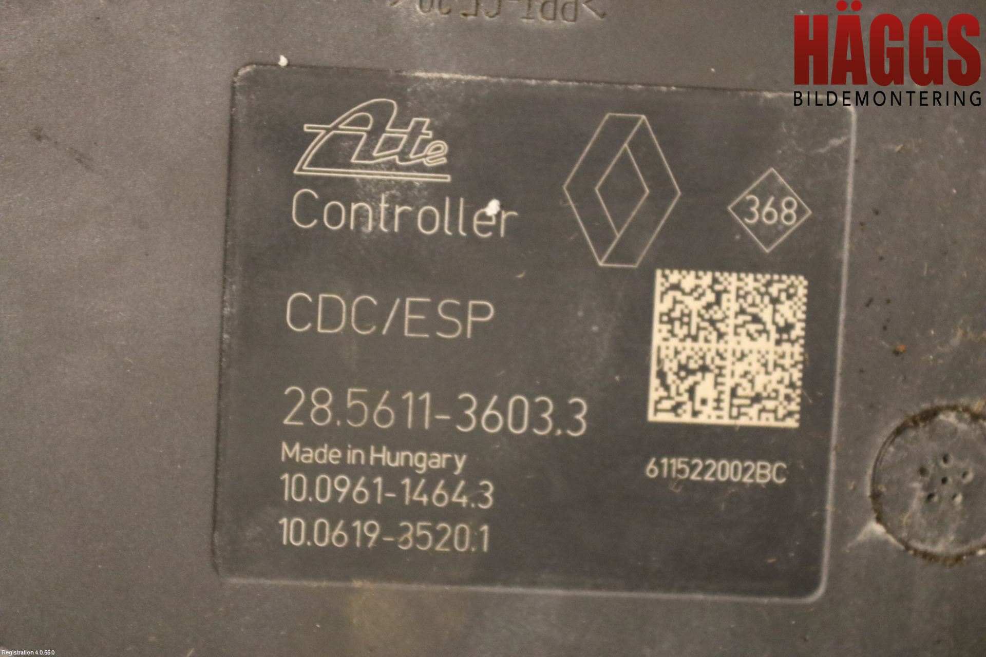 Renault MEGANE III 09-15 Abs Hydraulaggregat