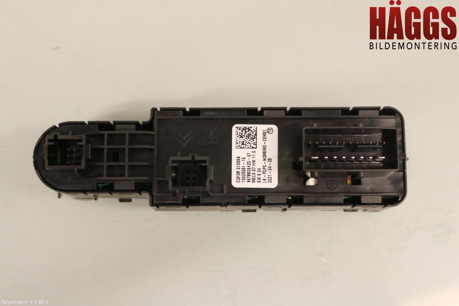 Peugeot 2008/E-2008 20- Strömställare Elhiss