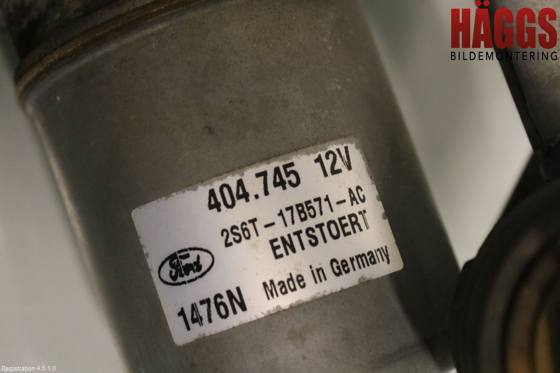 Ford FUSION Torkarmotor Vindruta