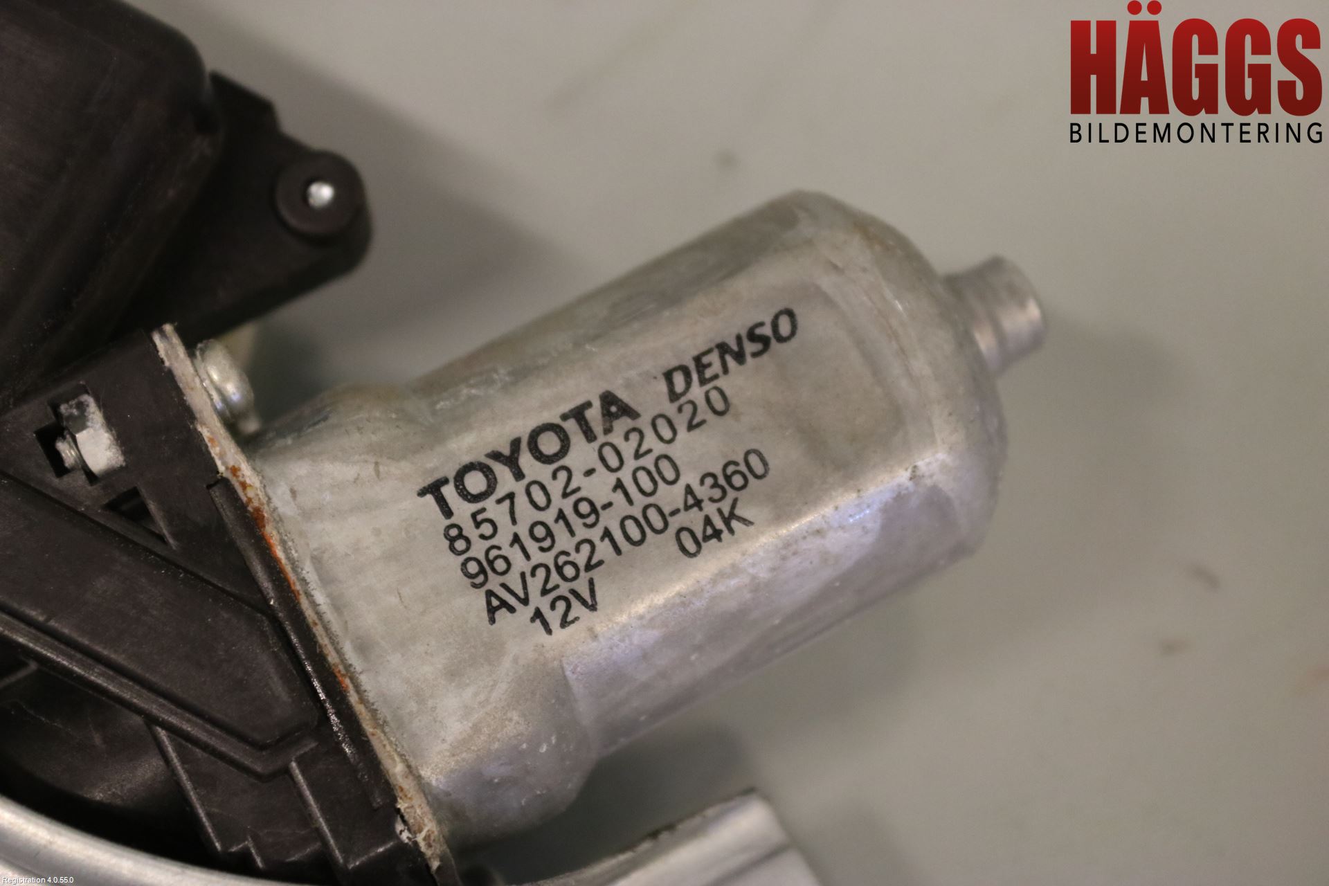 Toyota COROLLA 08-12 Fönsterhiss El Kompl