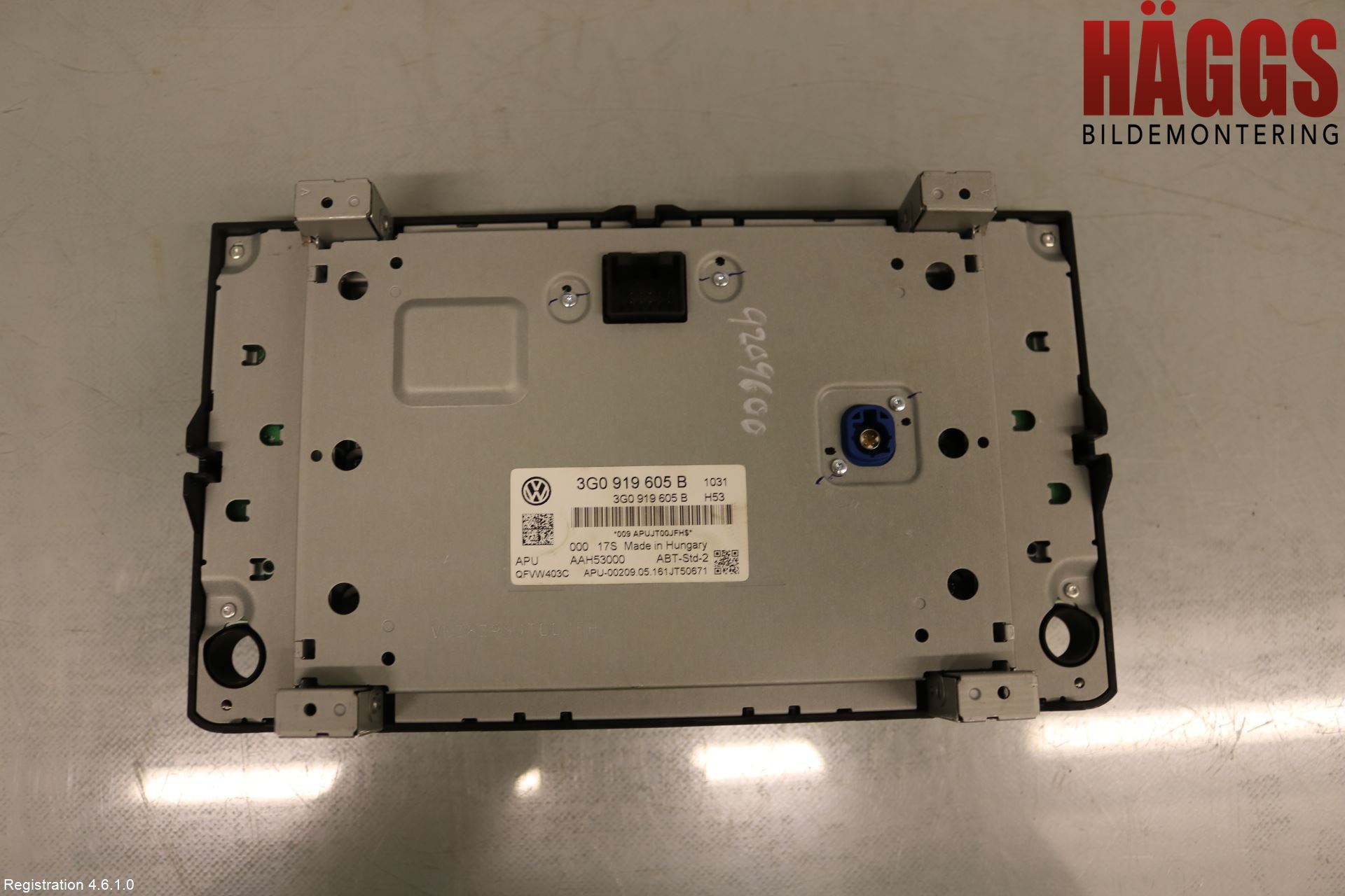 Volkswagen VW PASSAT 15-19 Cd Radio - Multimediapanel