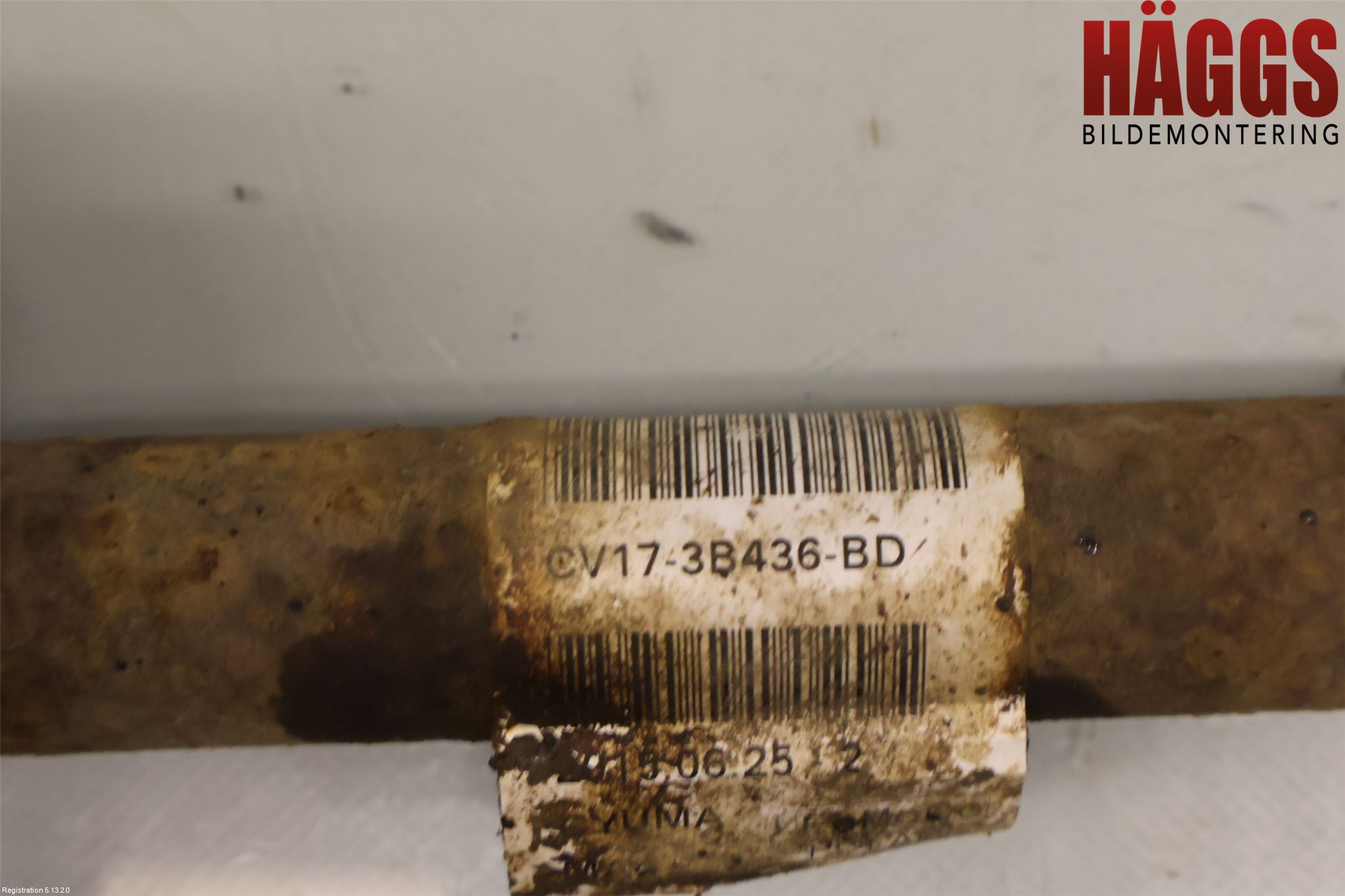 Ford FIESTA 13-17 Drivaxel Fram Höger