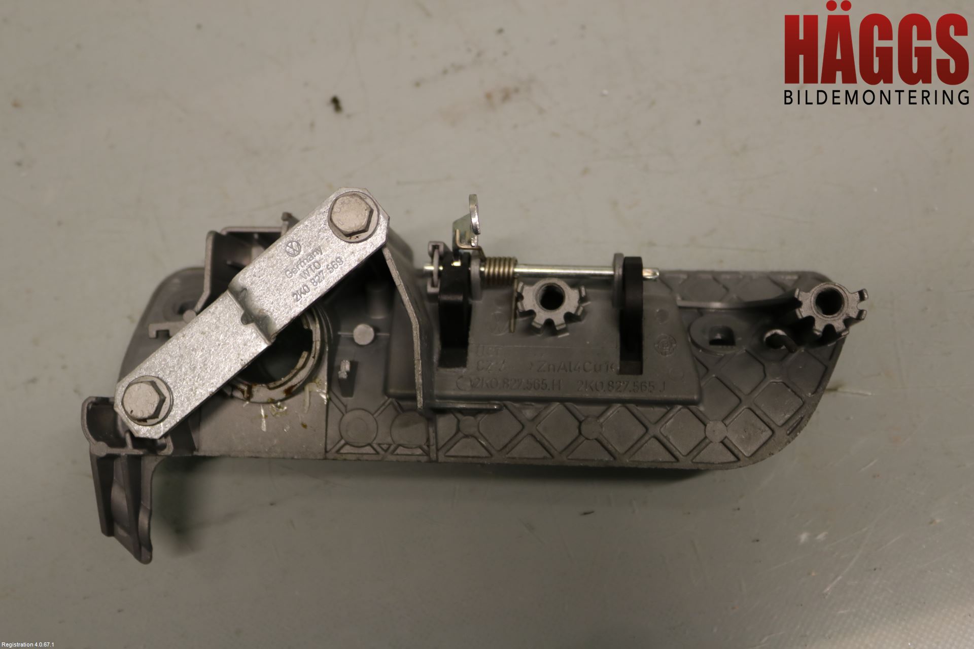 Volkswagen VW CADDY 11-15 Bakluckehandtag