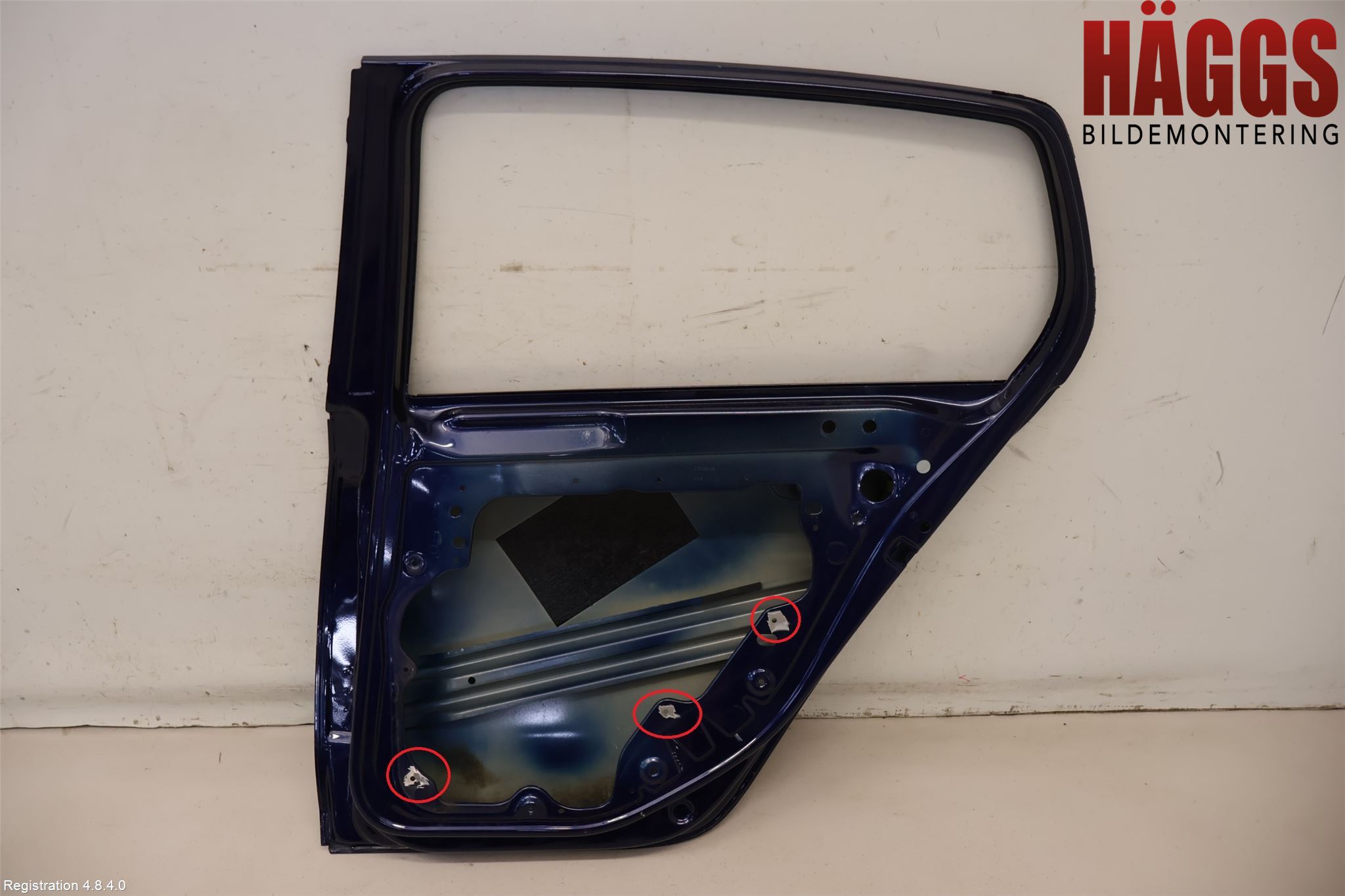 Volkswagen VW GOLF VI 09-13 Dörr Bak Höger