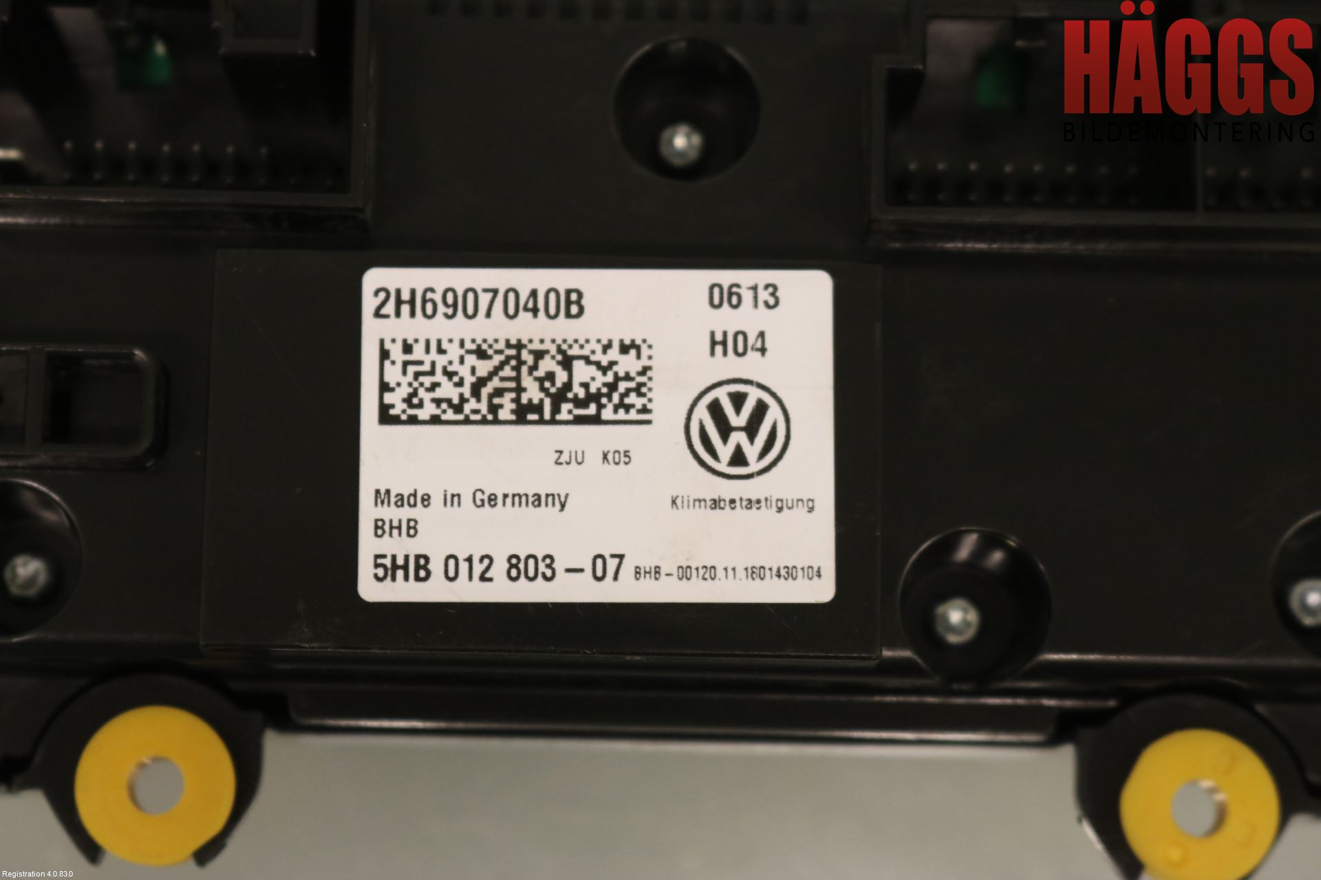 Volkswagen VW AMAROK 2H 10-22 Ac Styrenhet Ac Manöveren