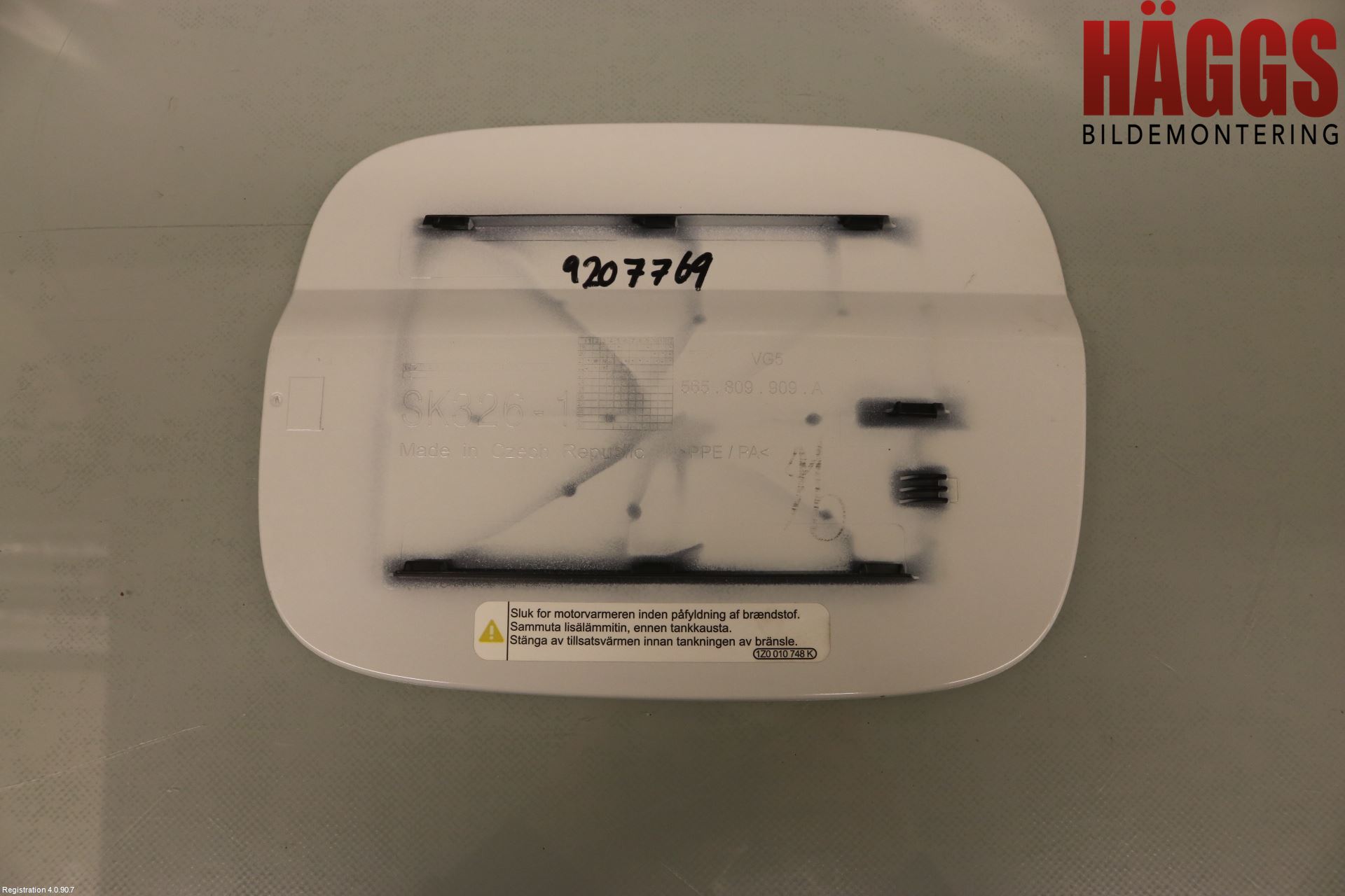 Skoda KODIAQ 17-24 Tanklucka