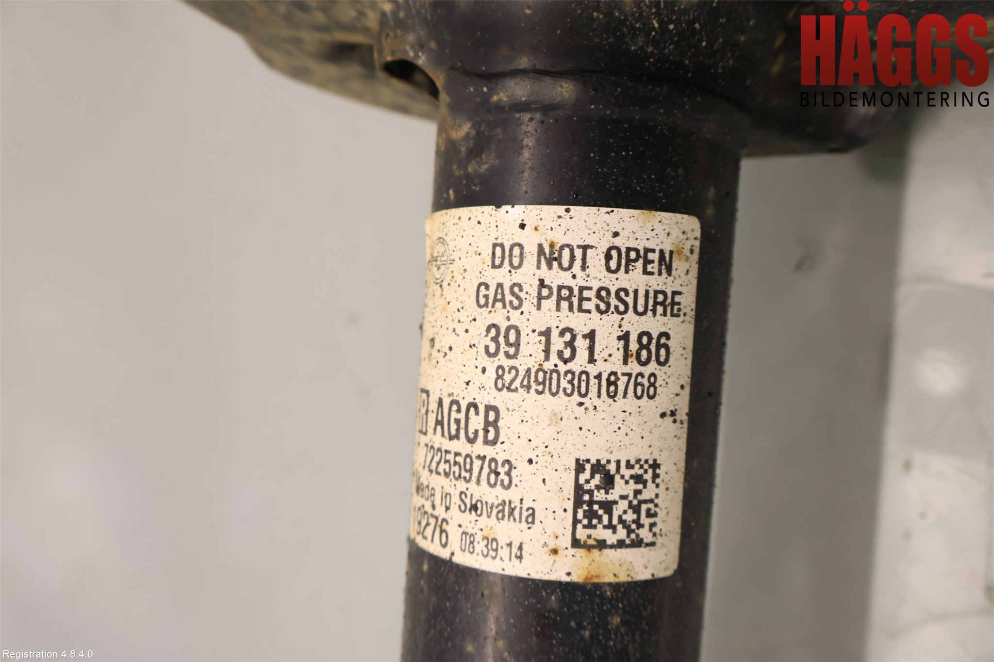 Opel ASTRA K 16-22 Fjäderben Fram Höger