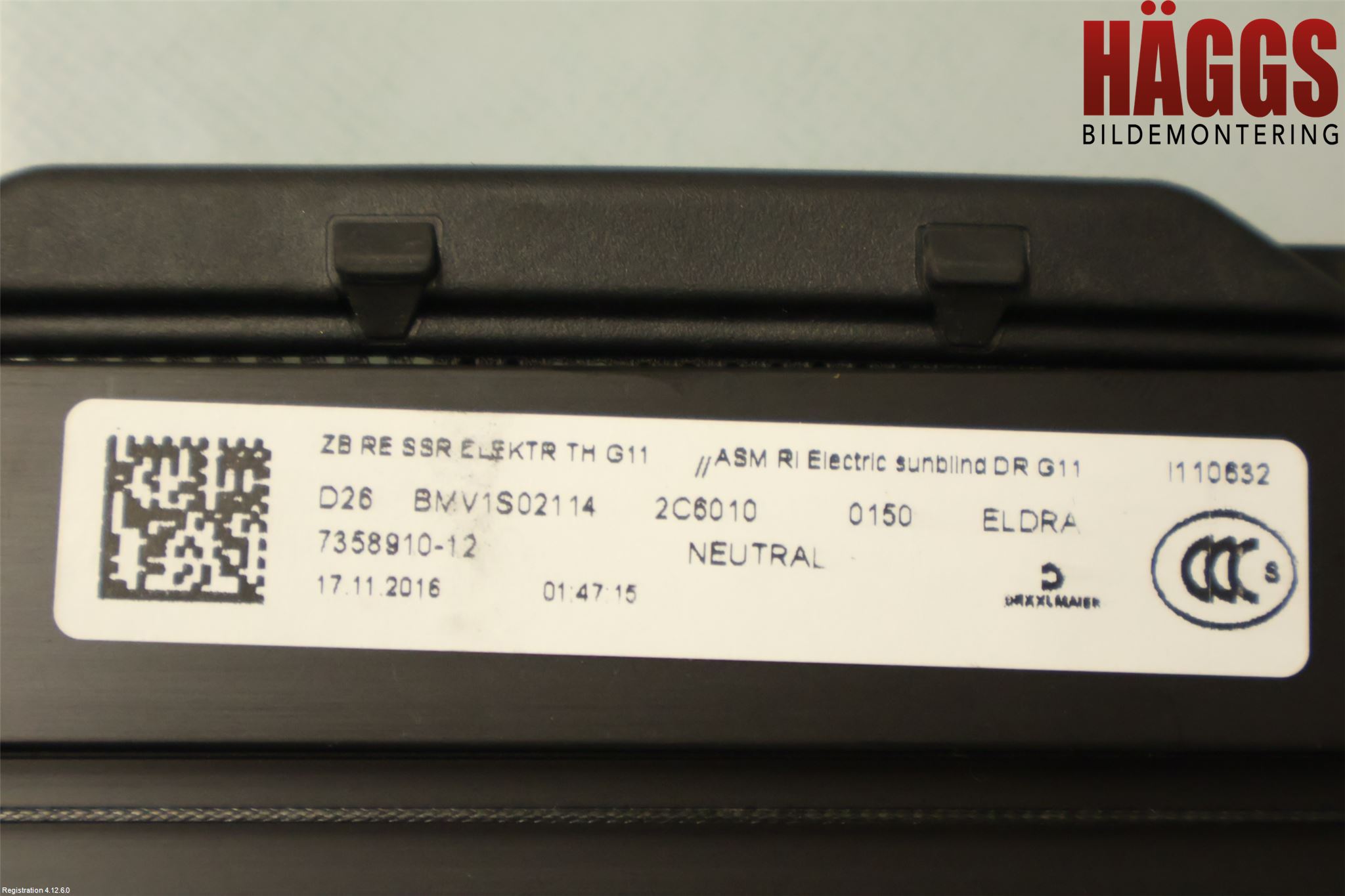 BMW 7 G11/G12 15-22 Insynskydd