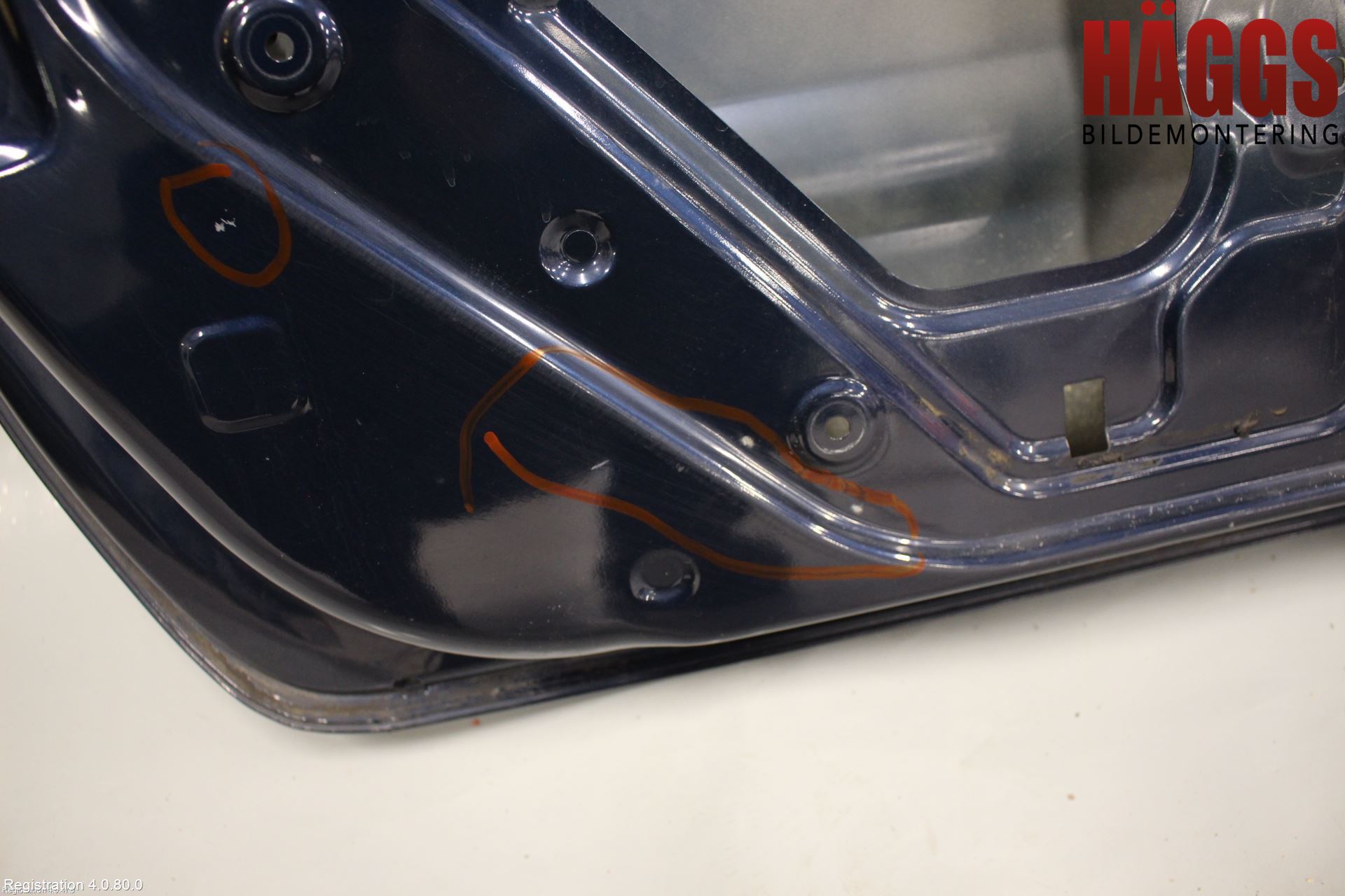 Nissan NAVARA 05-16 Dörr Bak Vänster